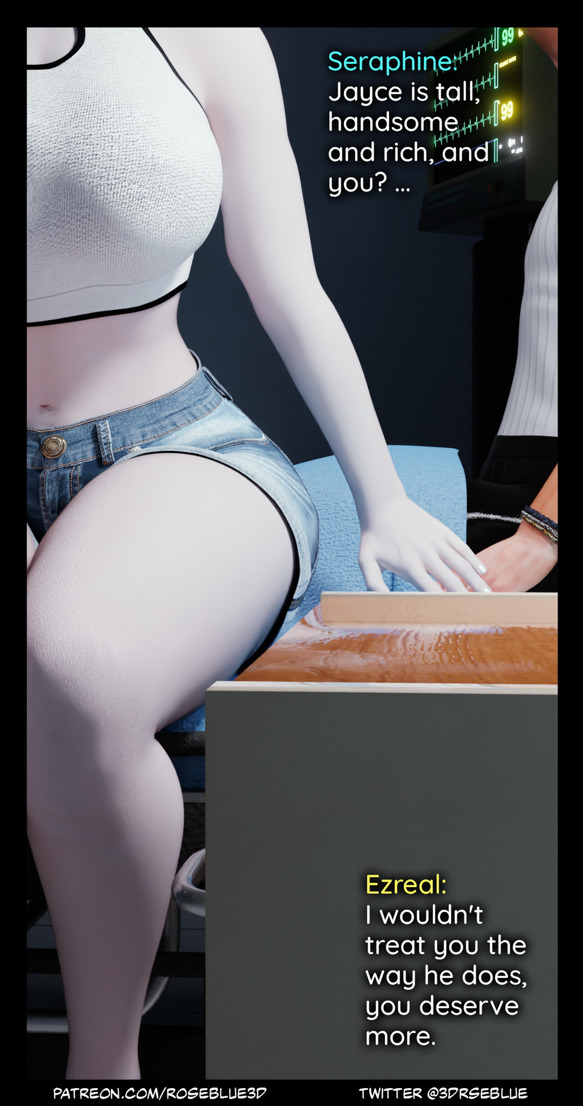 Seraphine Forbidden Love – RoseBlue3D [photo 9] - MangaPorn