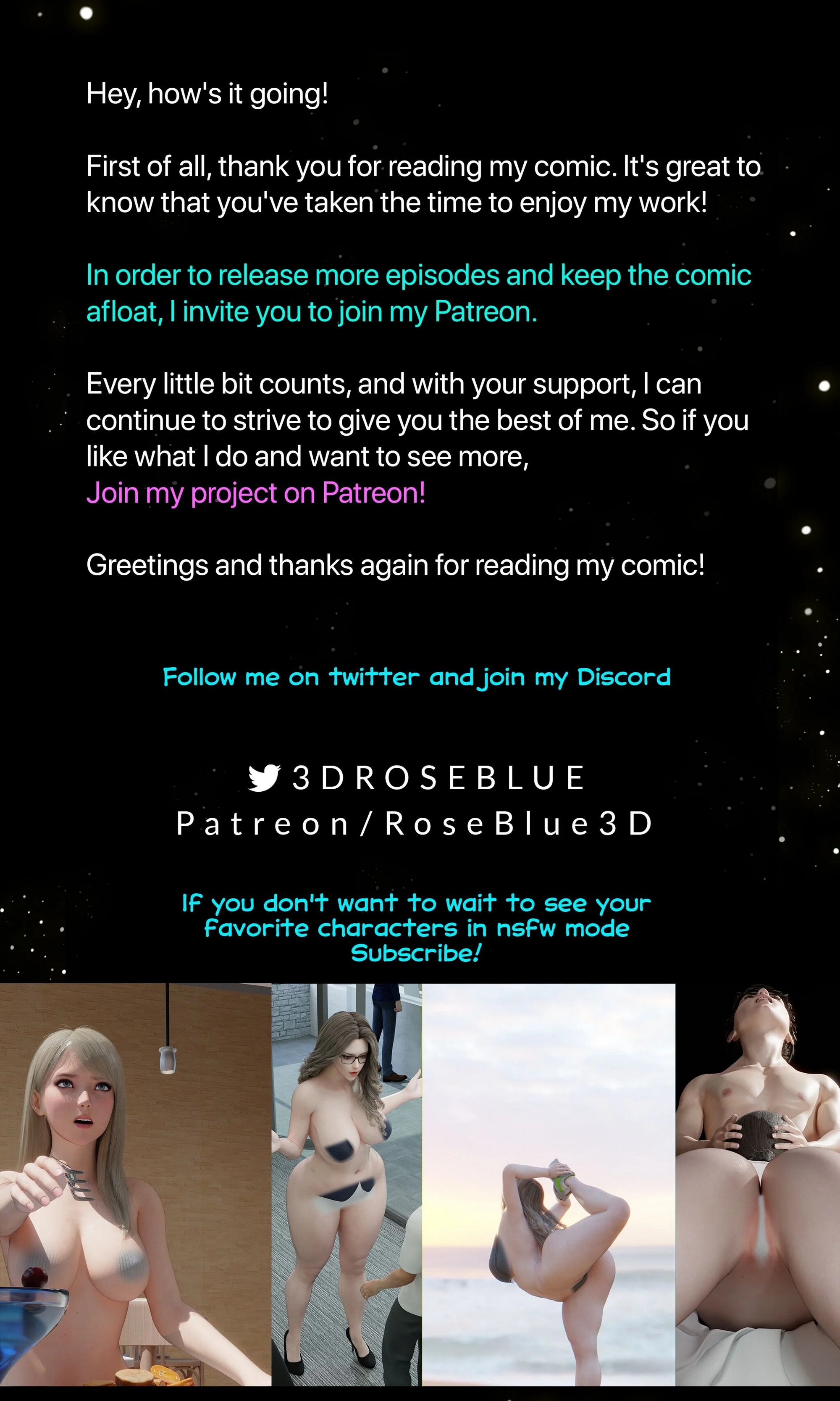 My Neighbor’s Widow 3 – RoseBlue3D [photo 117] - MangaPorn