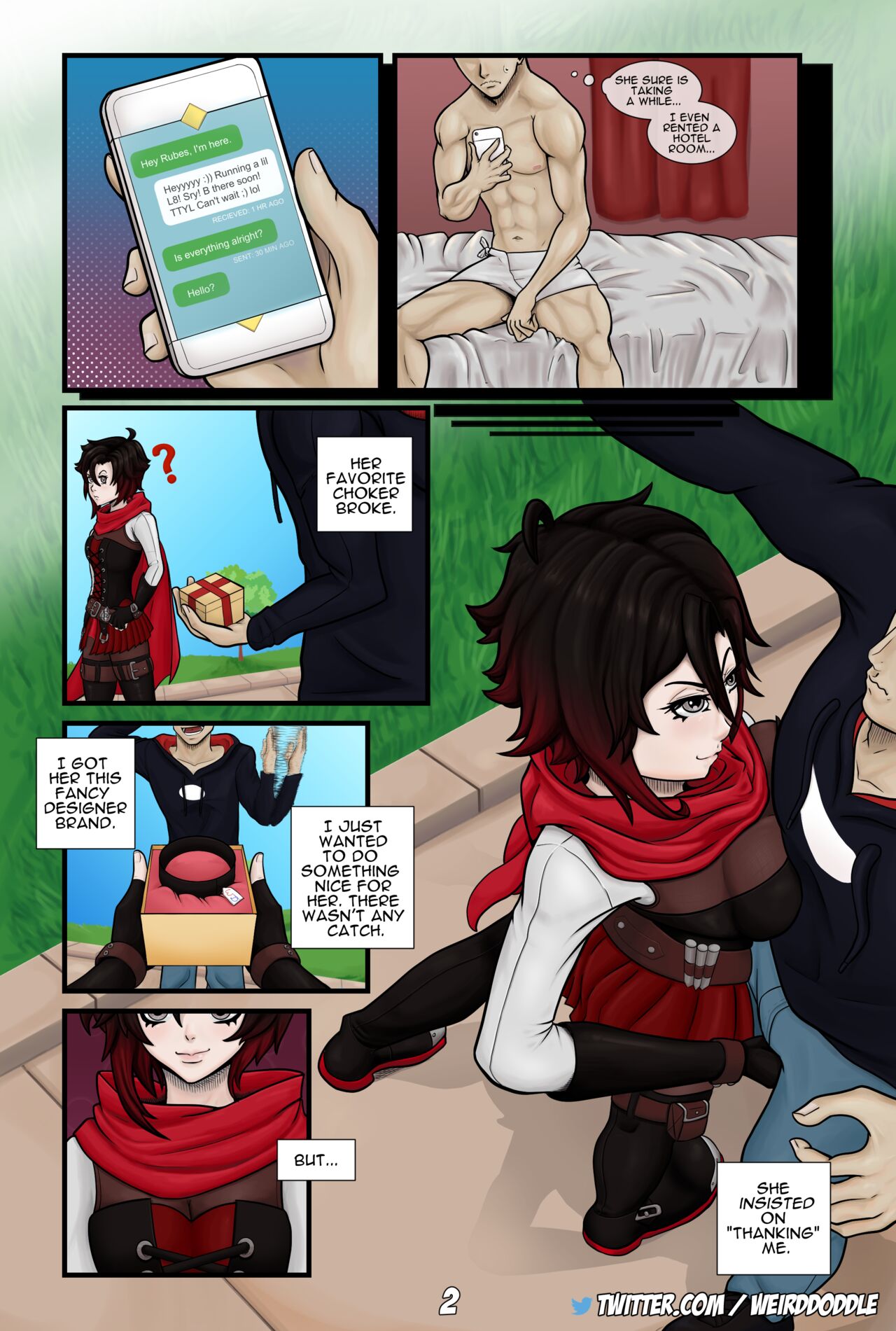 Sharing A Secret – Weird Doddle [photo 2] - MangaPorn