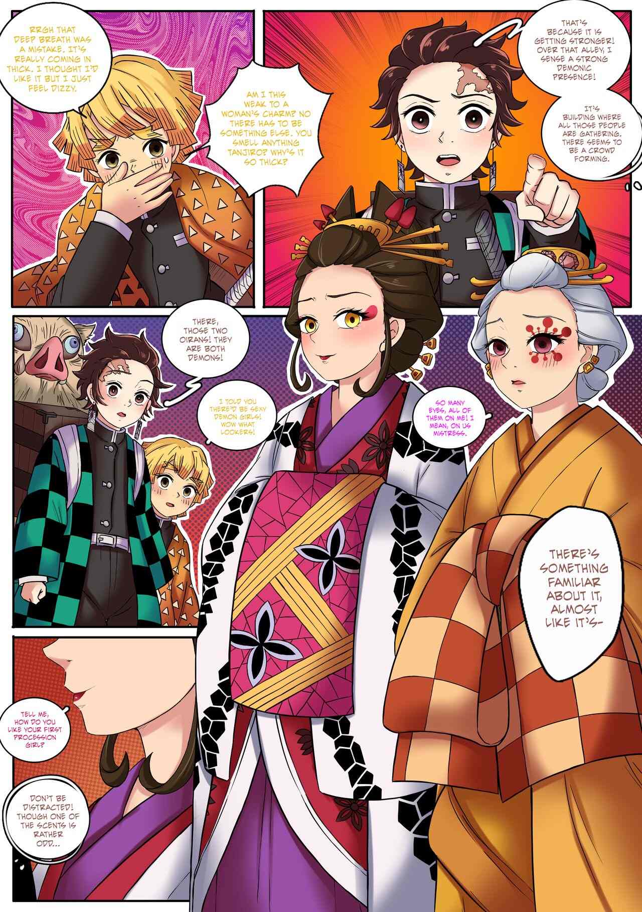 Kimetsu no Yaiba Red Light District – MeowWithme [photo 11] - MangaPorn