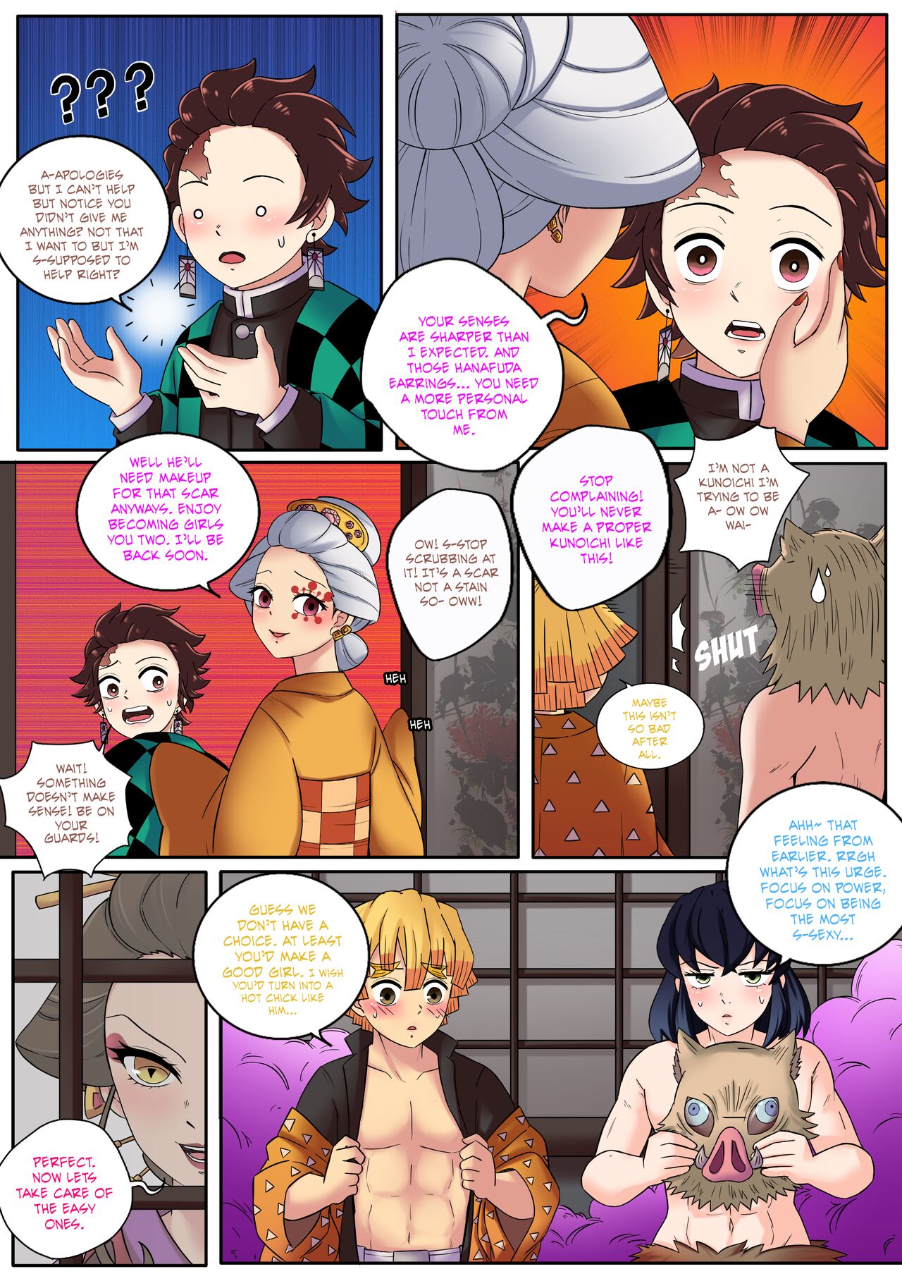 Kimetsu no Yaiba Red Light District – MeowWithme [photo 15] - MangaPorn