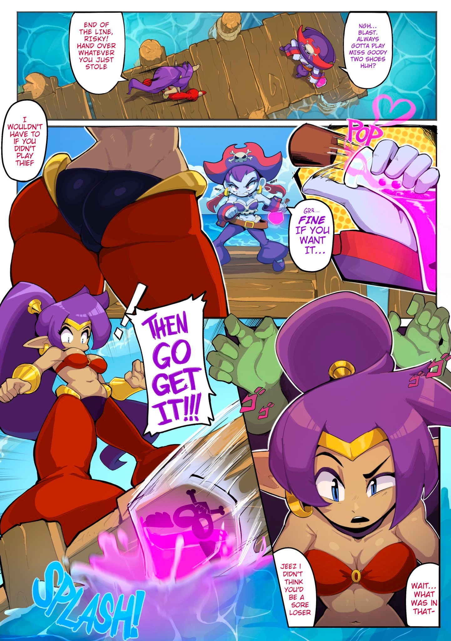 Shantae: Pier Pressure – NudieDoodles [photo 2] - MangaPorn