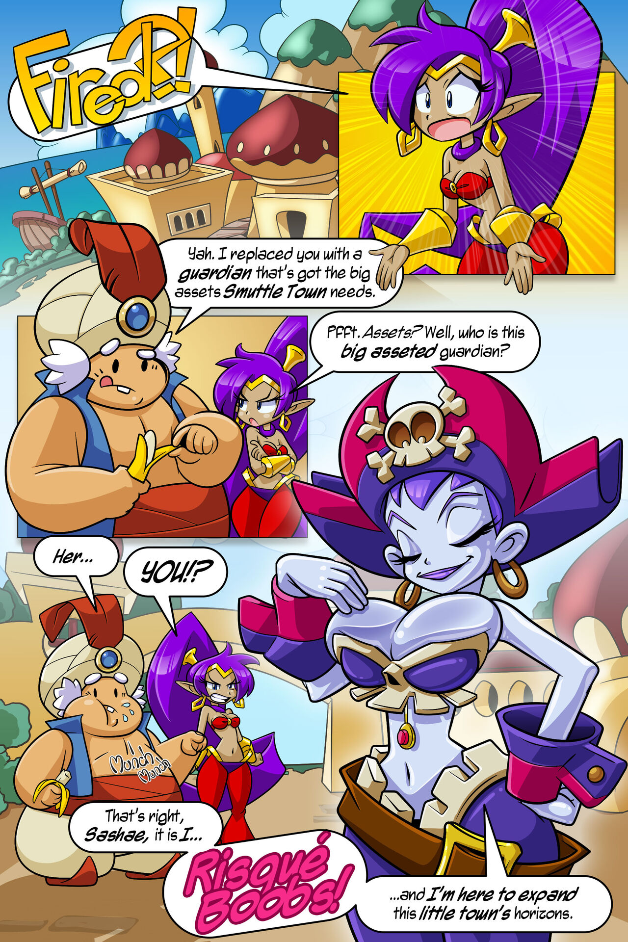 Sashae And The Buxom Buccaneer – Gnomeoo [photo 2] - MangaPorn