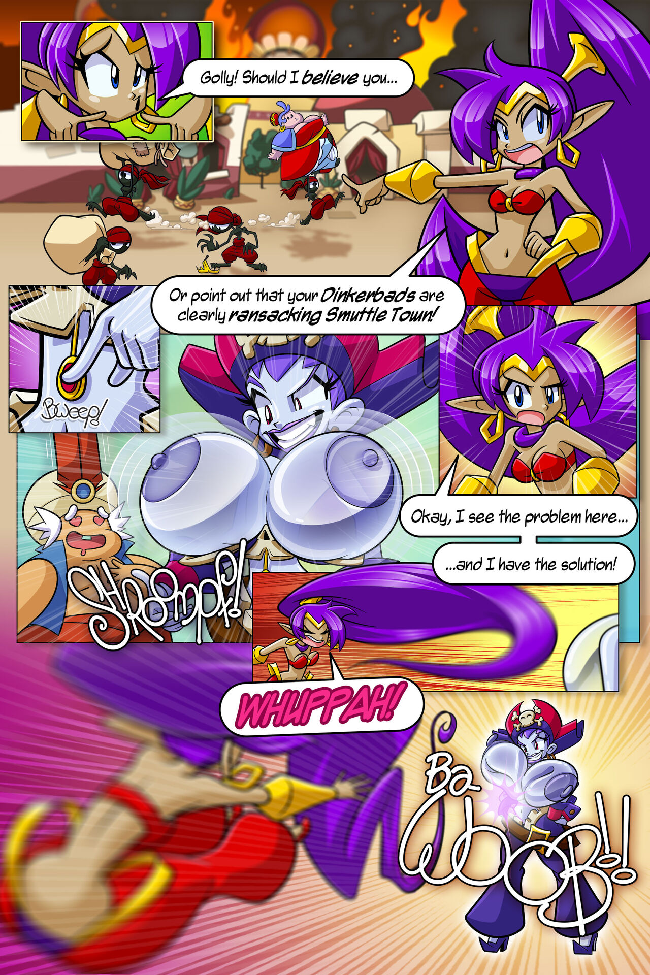 Sashae And The Buxom Buccaneer – Gnomeoo [photo 3] - MangaPorn