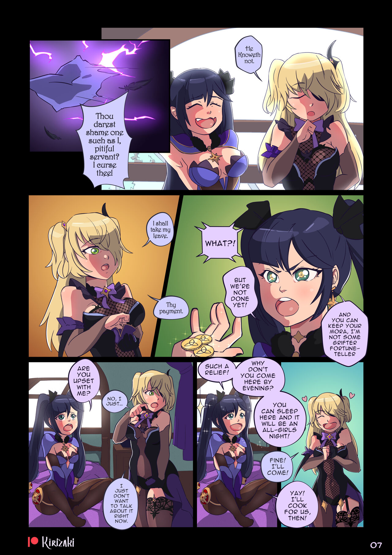 Mondstadt Stories – Kirizaki [photo 8] - MangaPorn