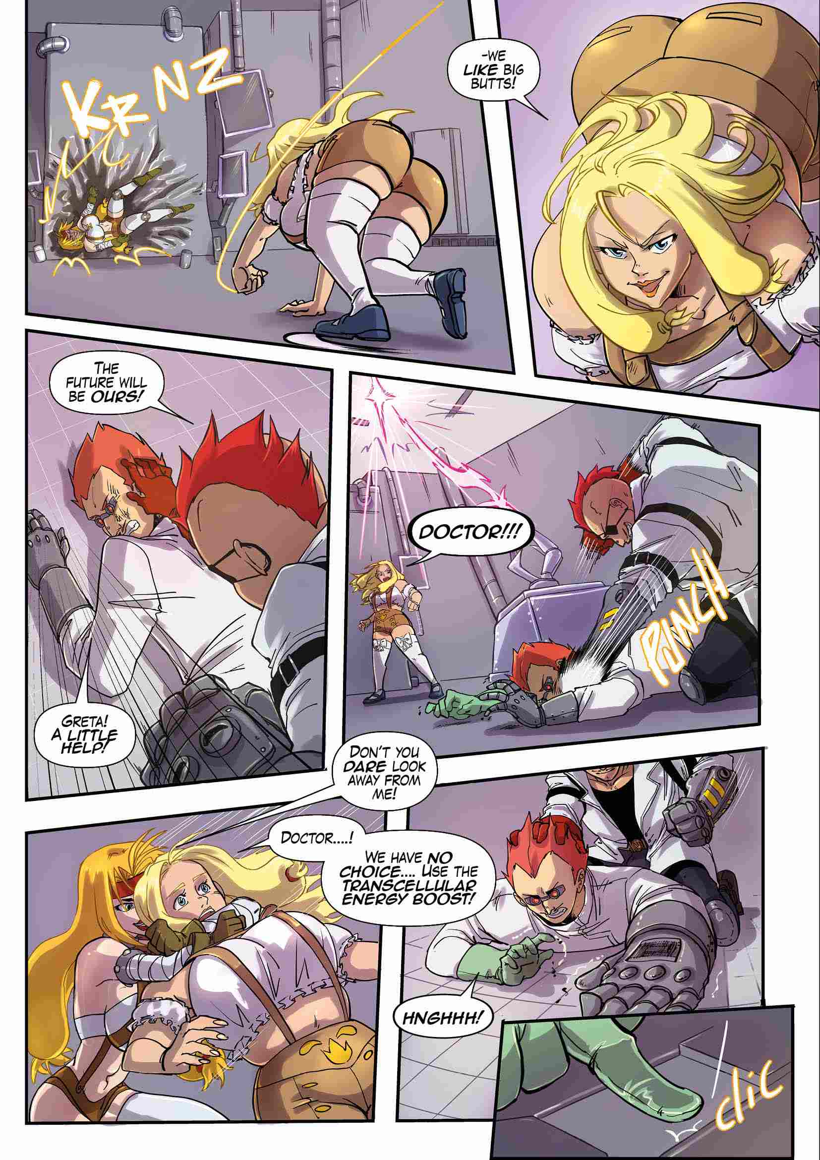 Greta X Dr. Universe – Spinnerette [photo 3] - MangaPorn