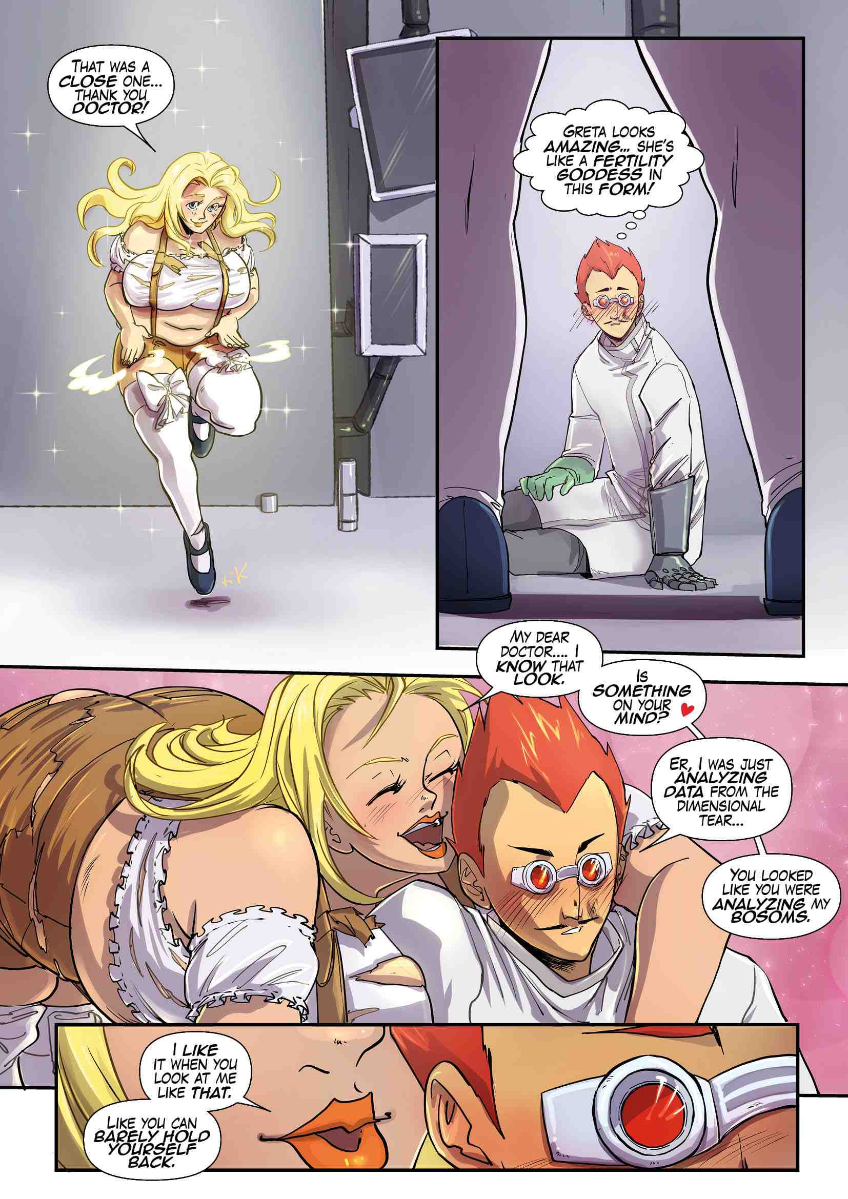 Greta X Dr. Universe – Spinnerette [photo 6] - MangaPorn