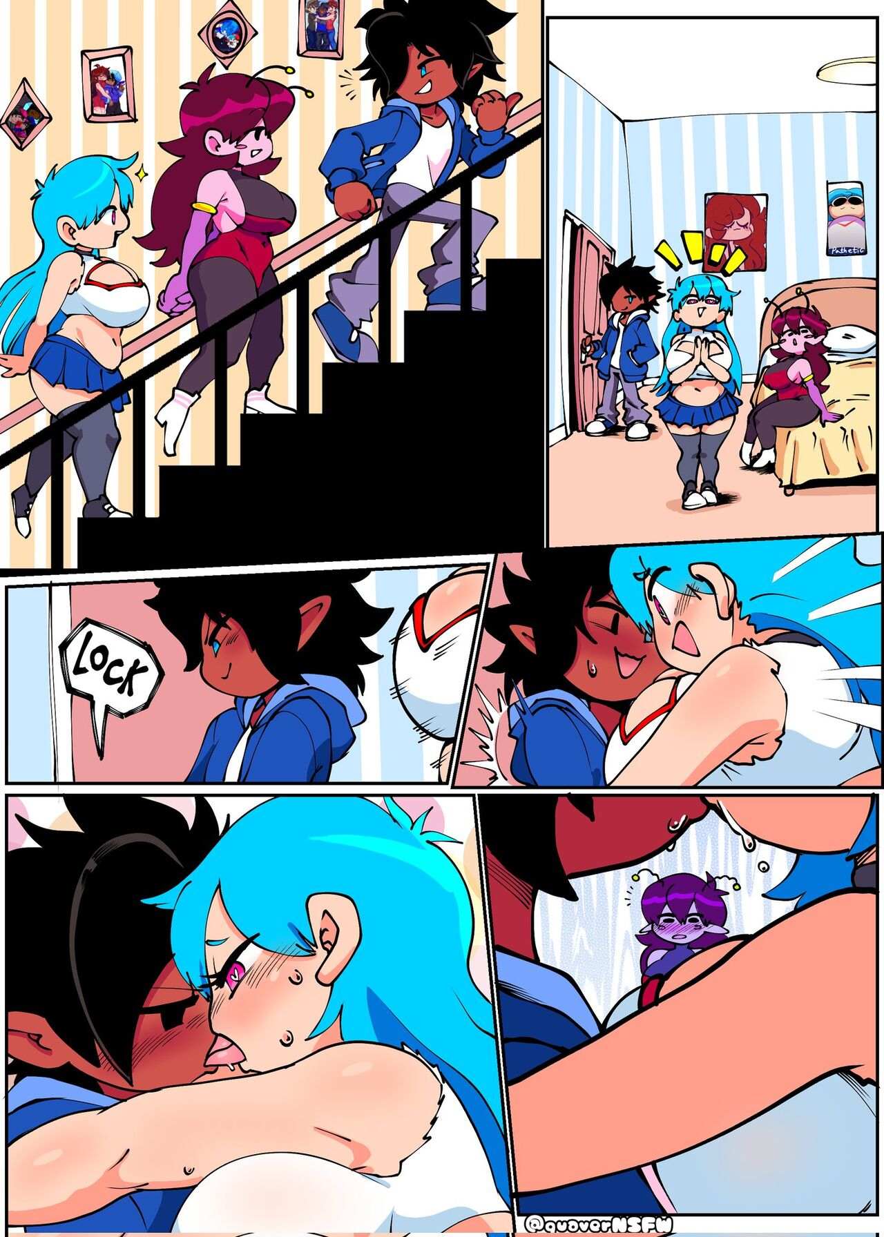 Three Way Linkup – QuaverNSFW [photo 3] - MangaPorn