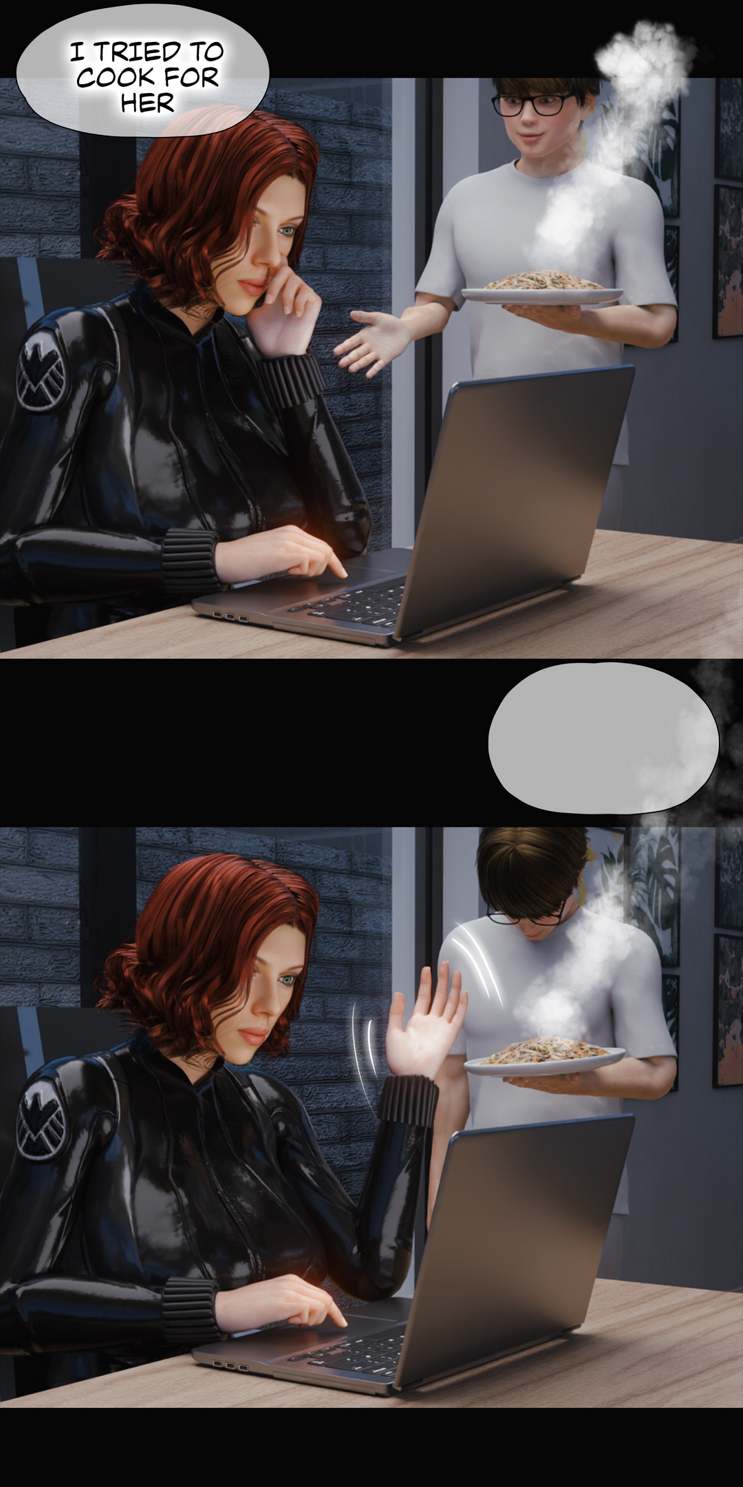 My Neighbor’s Widow 4 – RoseBlue3D [photo 24] - MangaPorn