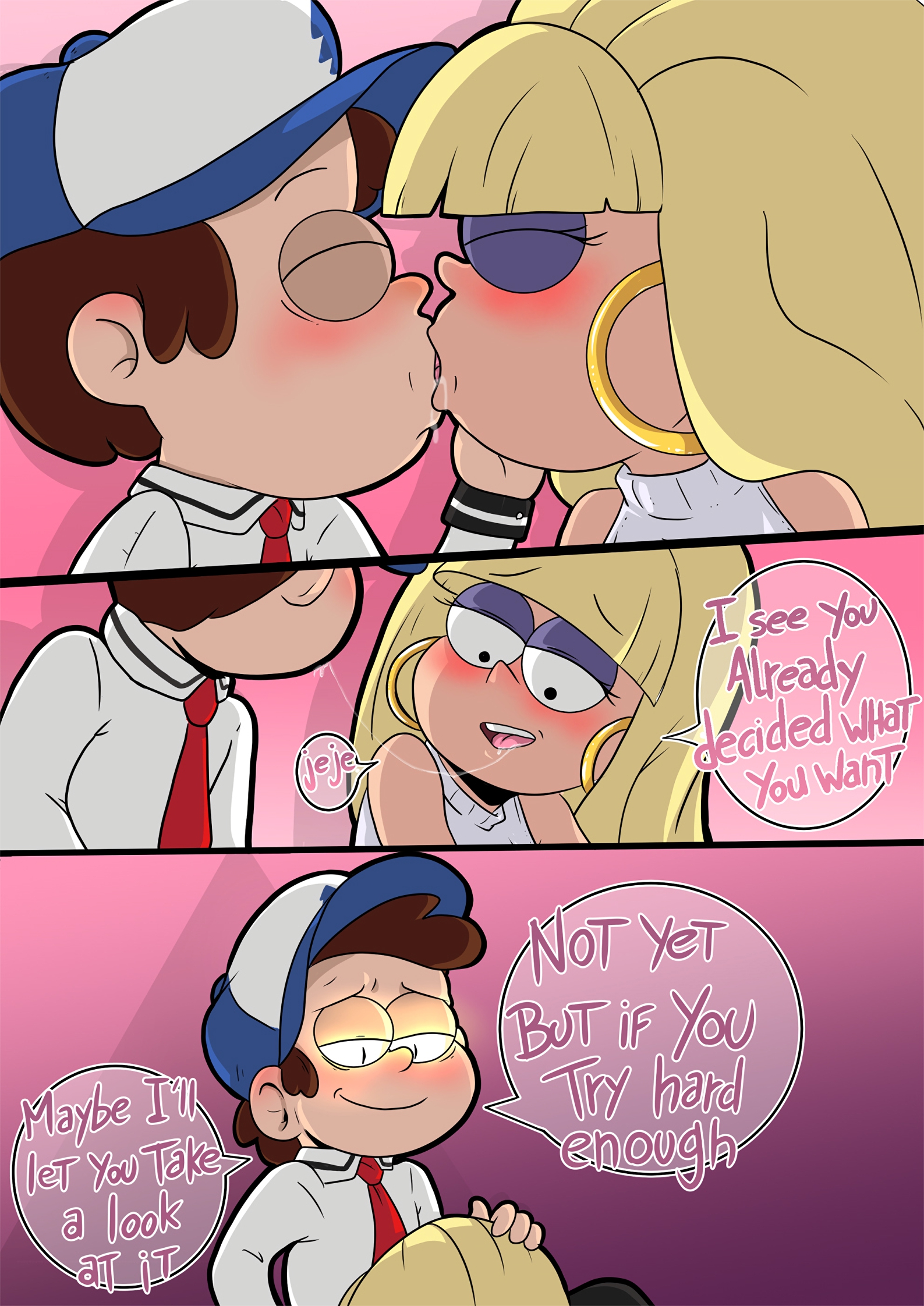 Gravity Falls and Bible Black – Indecente [photo 7] - MangaPorn