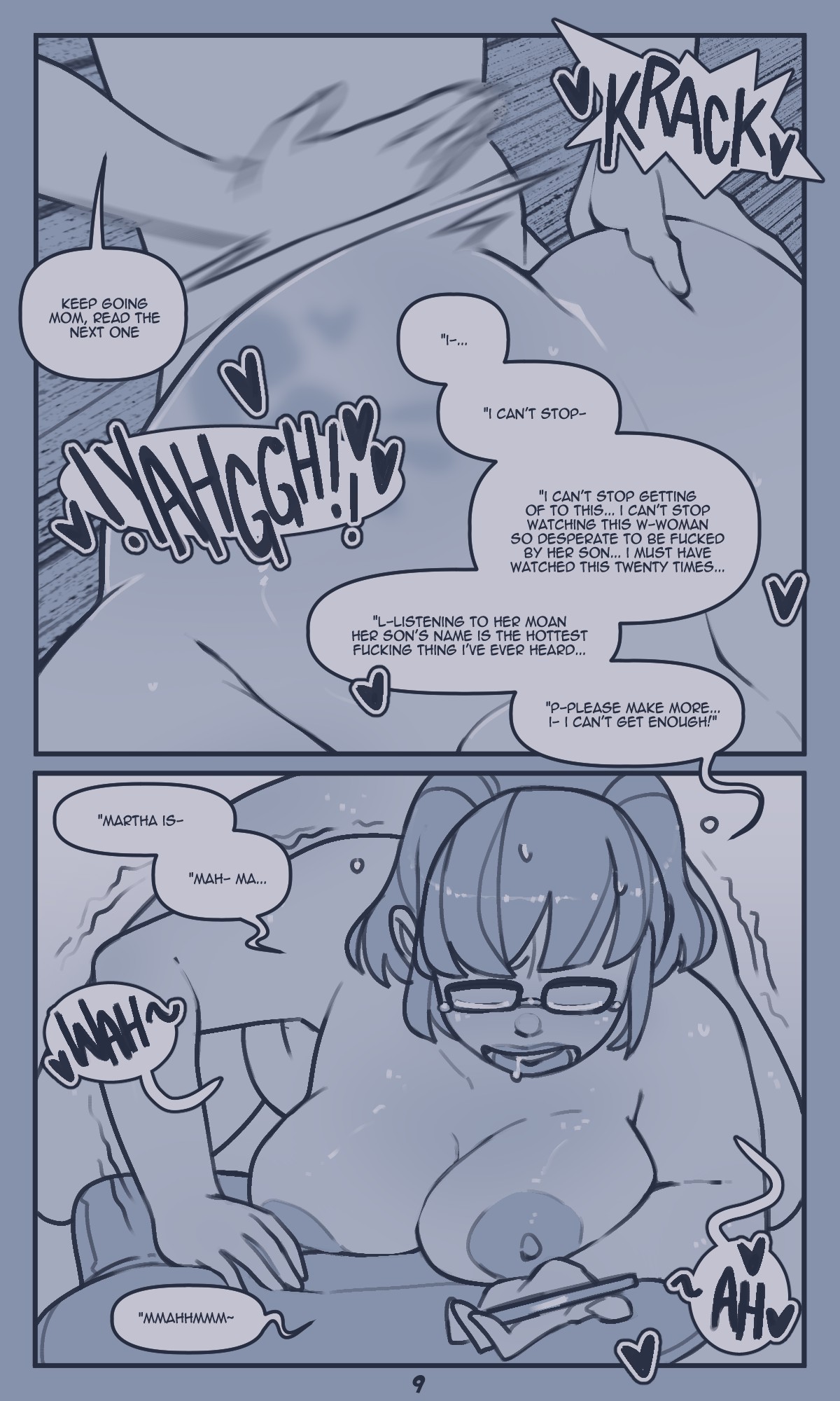 Son finds his mom online 2 – NotEnoughMilk [photo 10] - MangaPorn