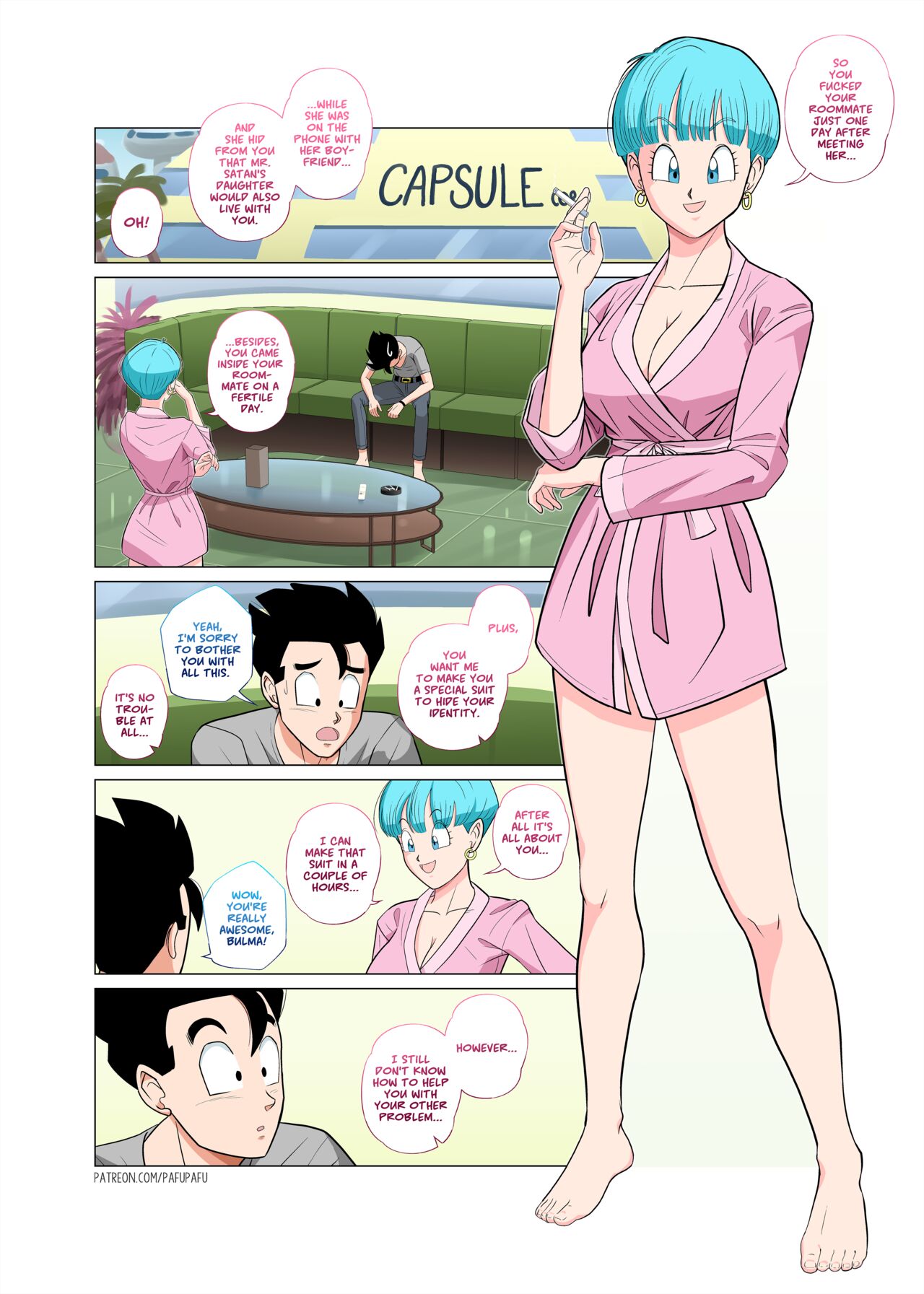 Gohan vs Bulma – PafuPafu [photo 5] - MangaPorn
