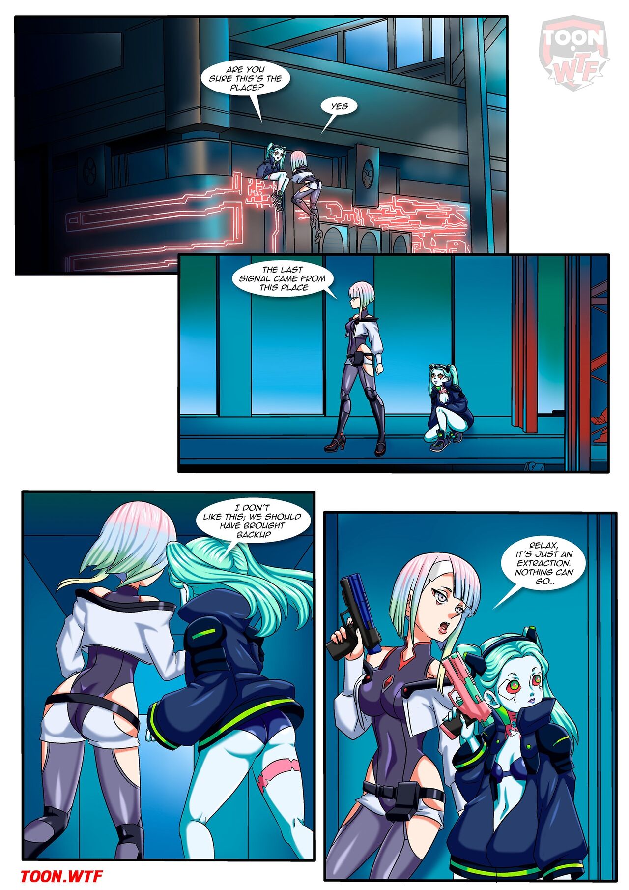 Cyberslaves 2077 Edgerunners – Palcomix [photo 2] - MangaPorn