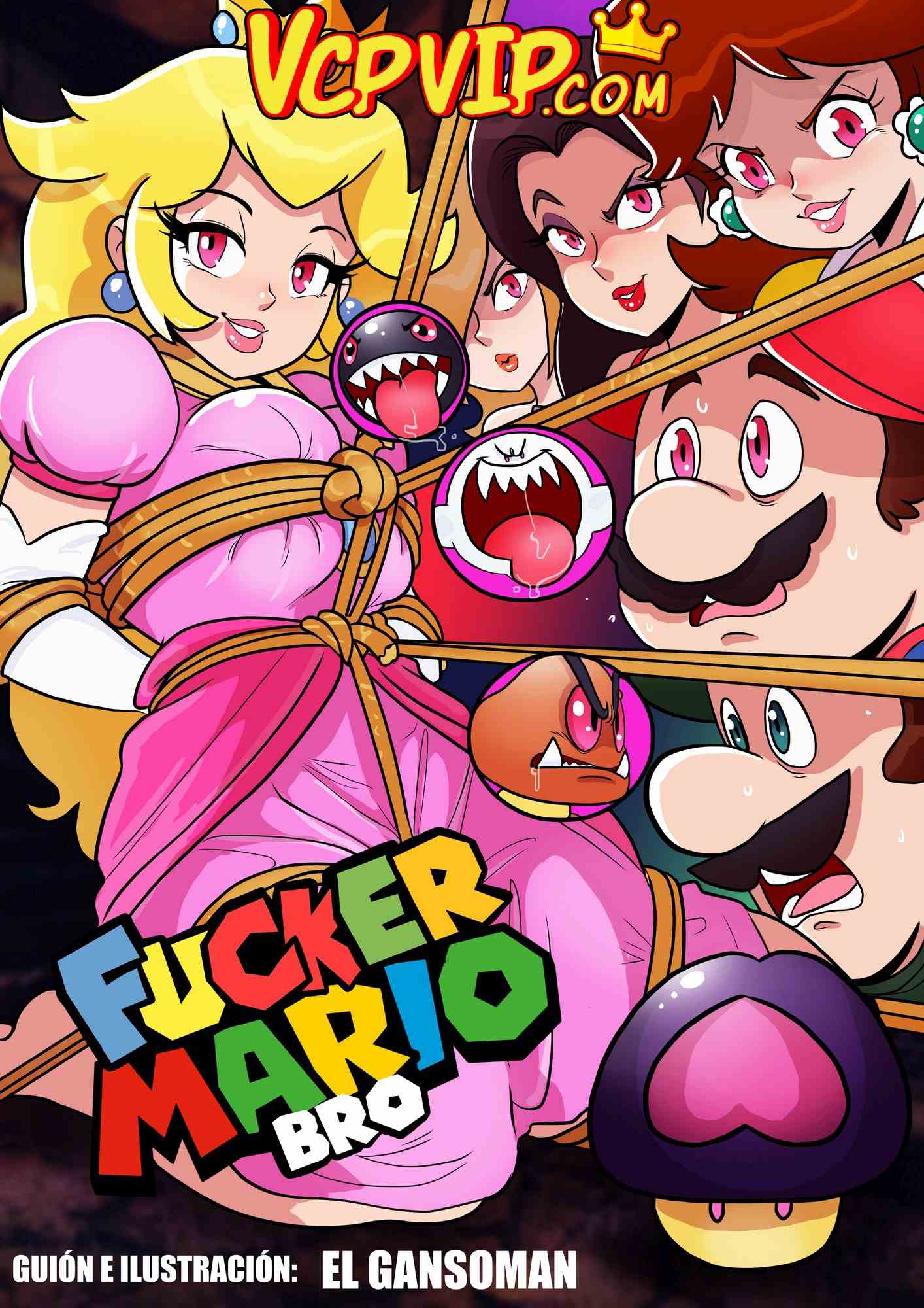 Fucker Mario Bros – Gansoman [photo 1] - MangaPorn