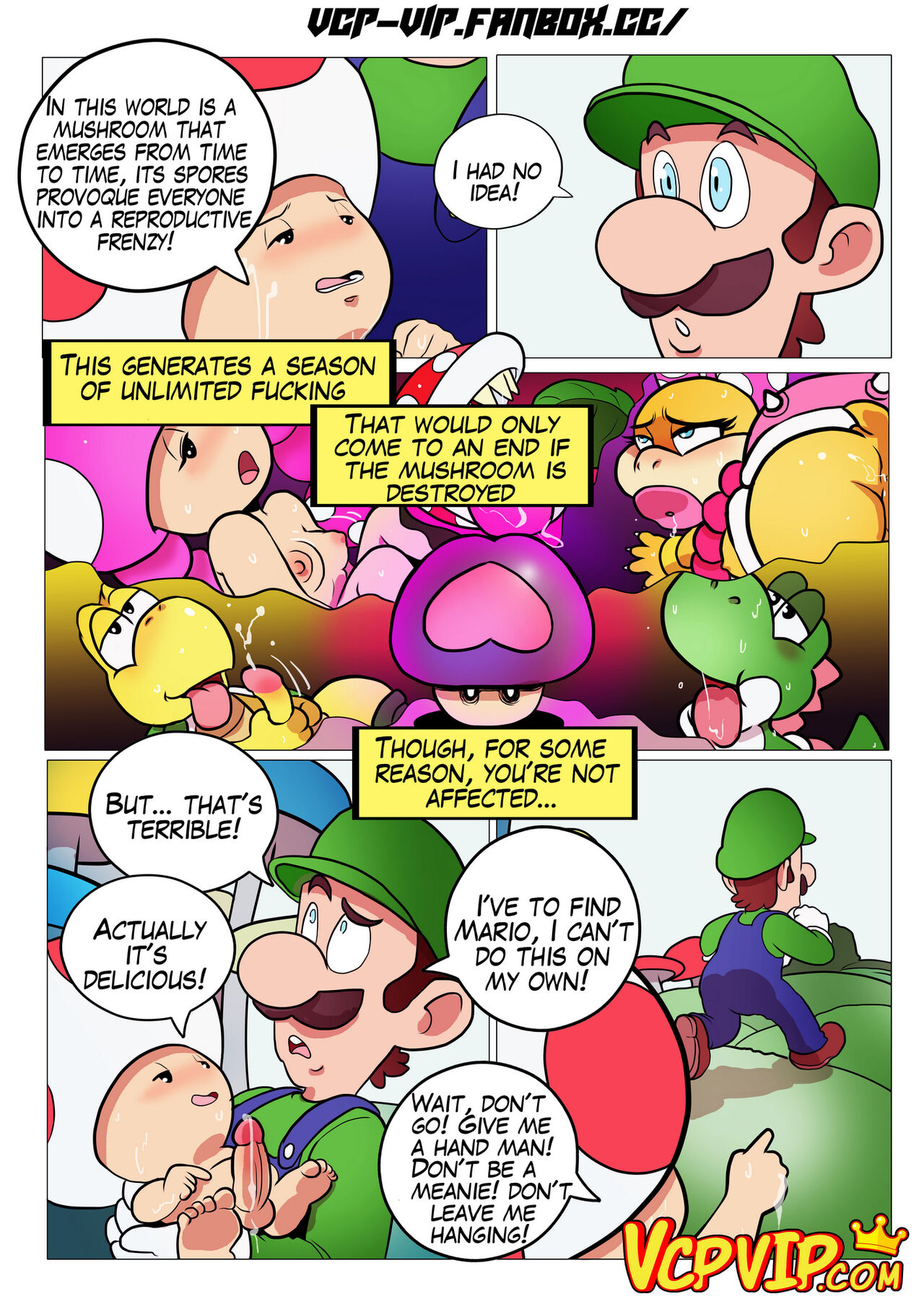 Fucker Mario Bros – Gansoman [photo 5] - MangaPorn