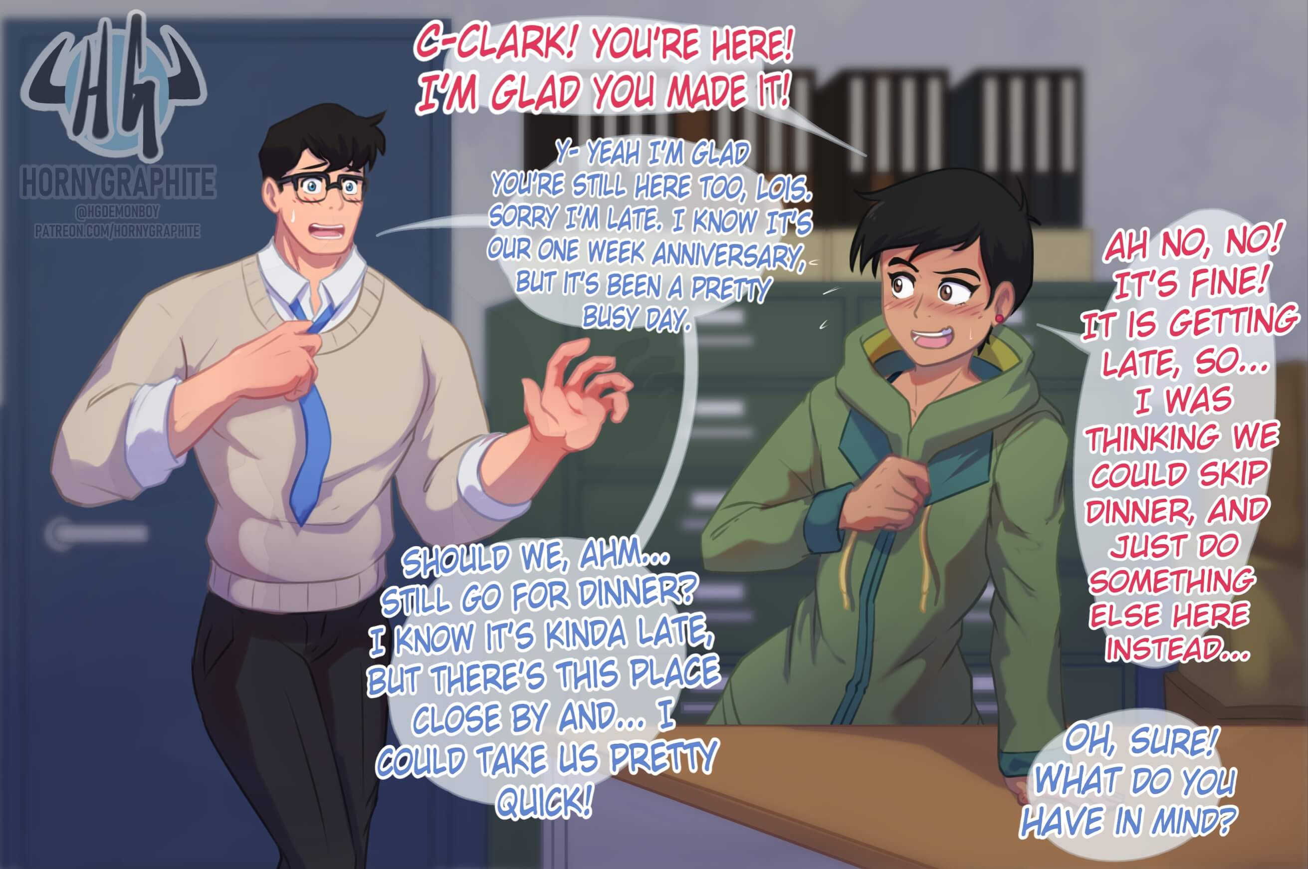 Lois x Clark – Hornygraphite [photo 1] - MangaPorn