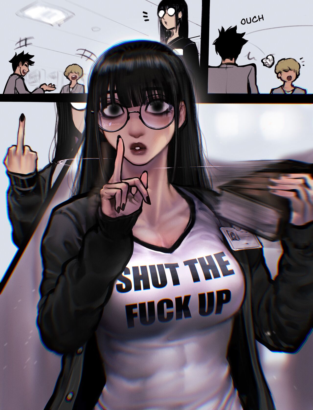 Sylense: Goth Librarian – aYaKi [photo 1] - MangaPorn