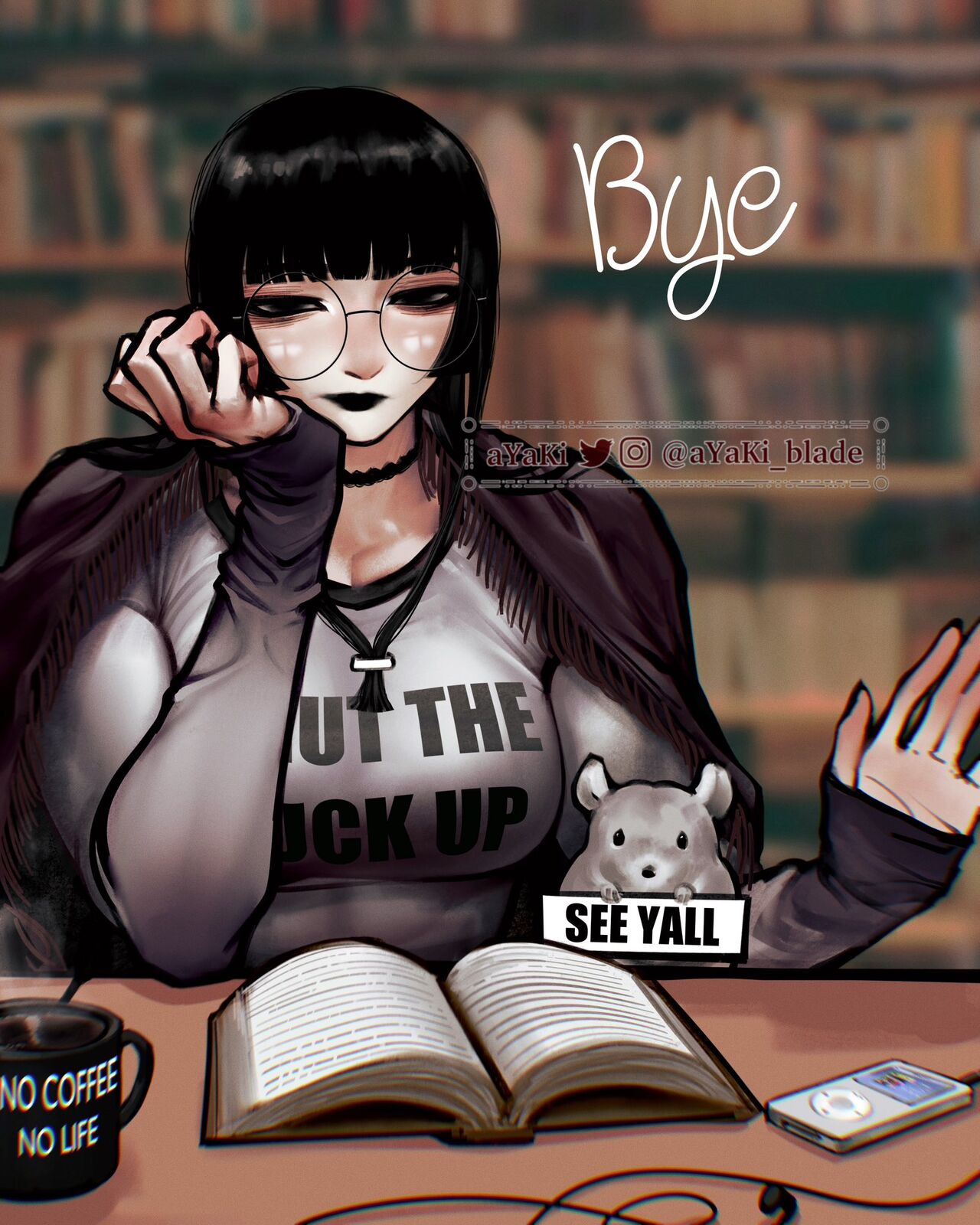 Sylense: Goth Librarian – aYaKi [photo 13] - MangaPorn