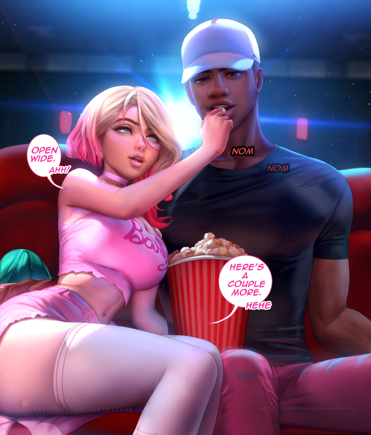 Spidey-Couple Movie Date – Sakimichan [photo 8] - MangaPorn