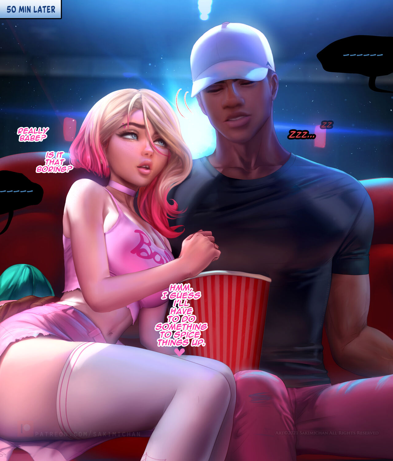 Spidey-Couple Movie Date – Sakimichan [photo 9] - MangaPorn