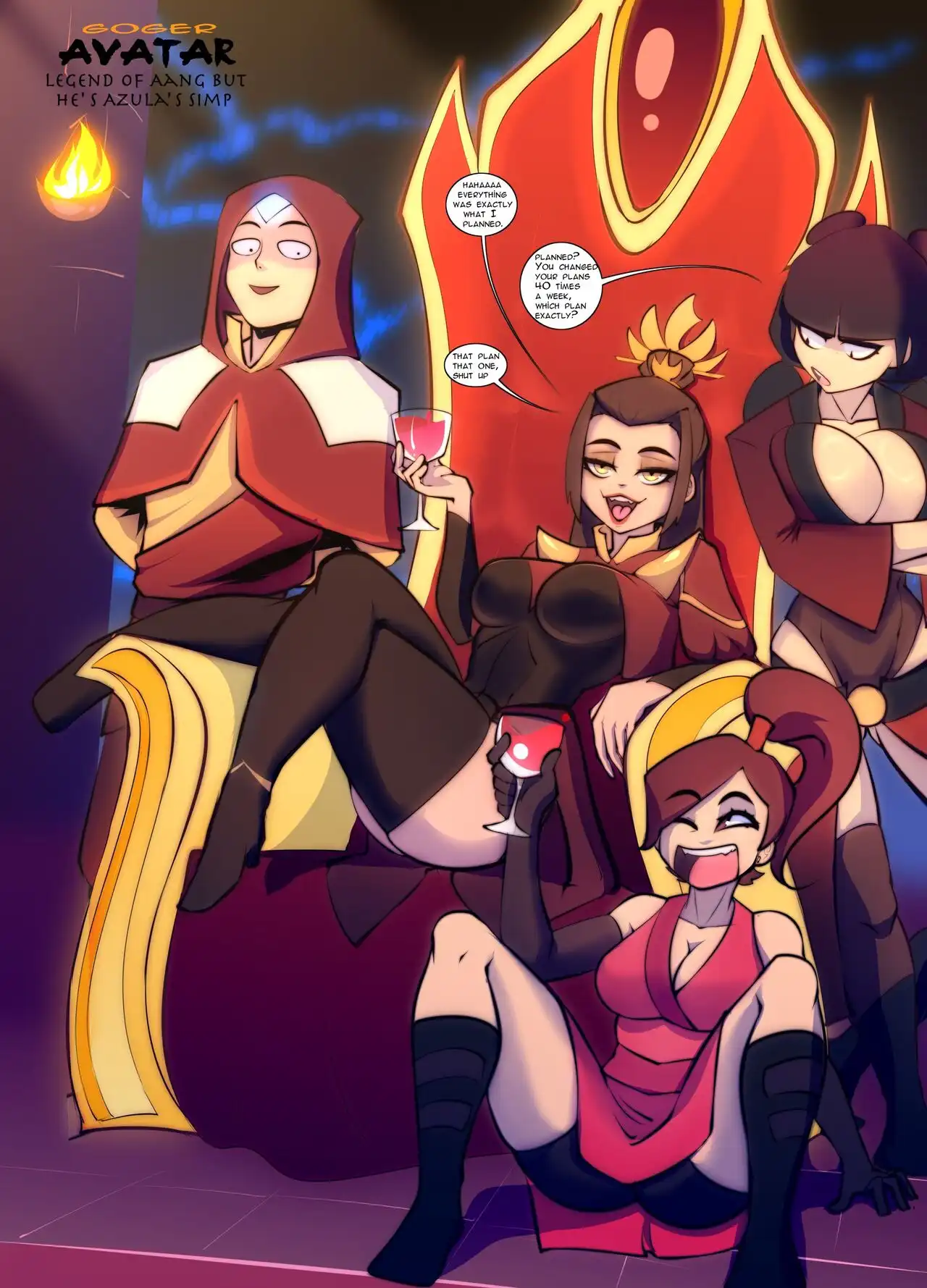 Legend of Aang but he’s Azula’s simp – Dgoger [photo 1] - MangaPorn