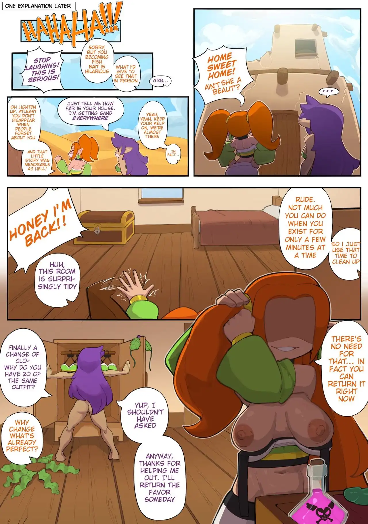 Shantae: Trouble in Tassel Town – NudieDoodles [photo 4] - MangaPorn