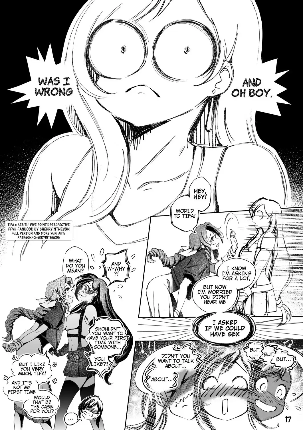 Tifa x Aerith: Five Point Perspective – CherryInTheSun [photo 15] - MangaPorn