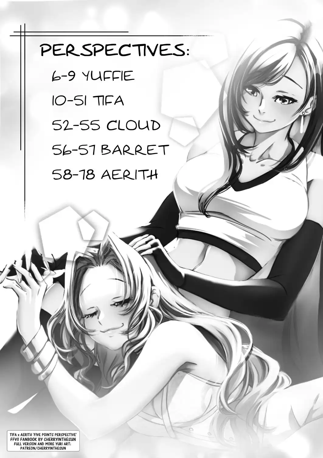 Tifa x Aerith: Five Point Perspective – CherryInTheSun [photo 3] - MangaPorn
