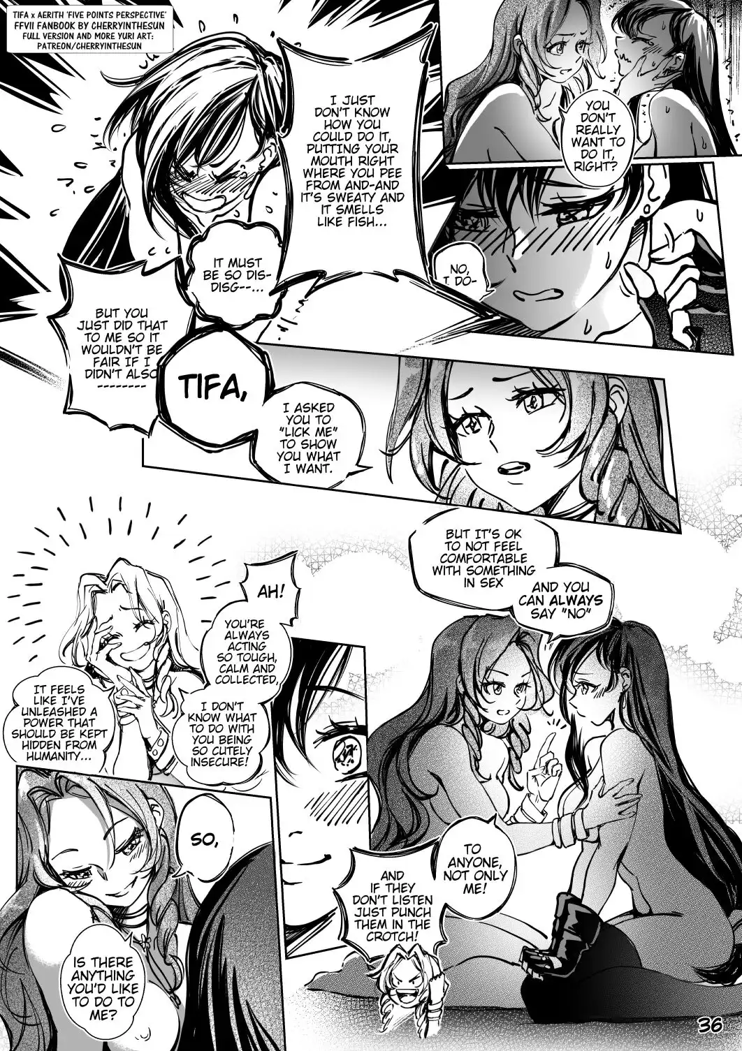 Tifa x Aerith: Five Point Perspective – CherryInTheSun [photo 34] - MangaPorn
