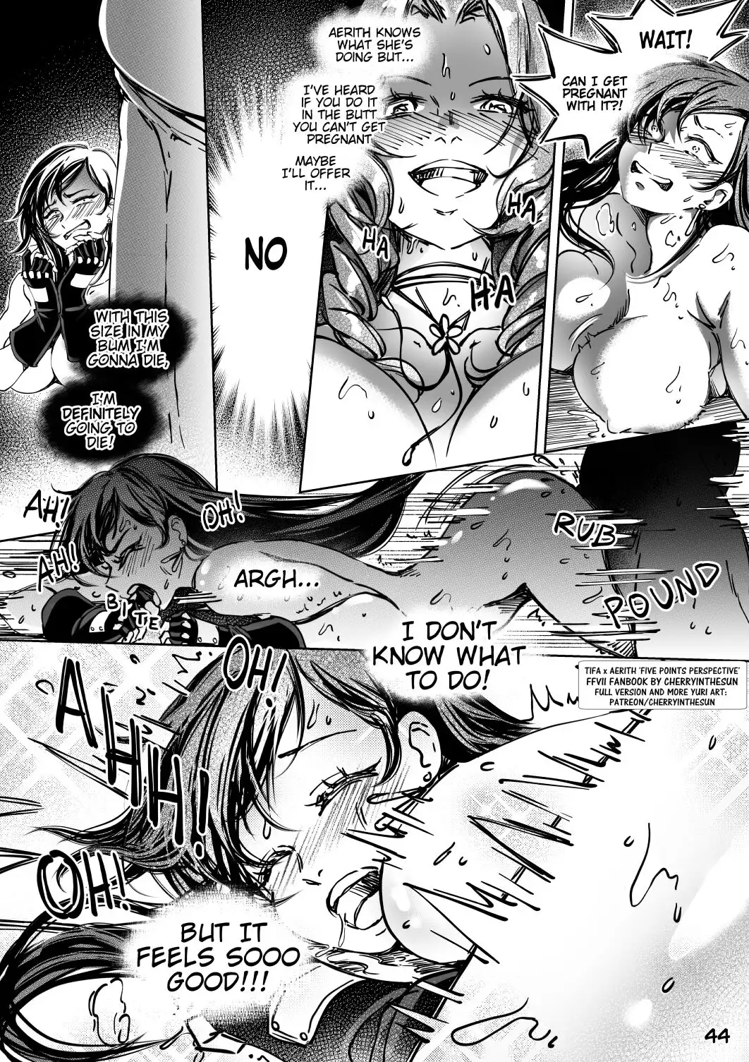 Tifa x Aerith: Five Point Perspective – CherryInTheSun [photo 42] - MangaPorn