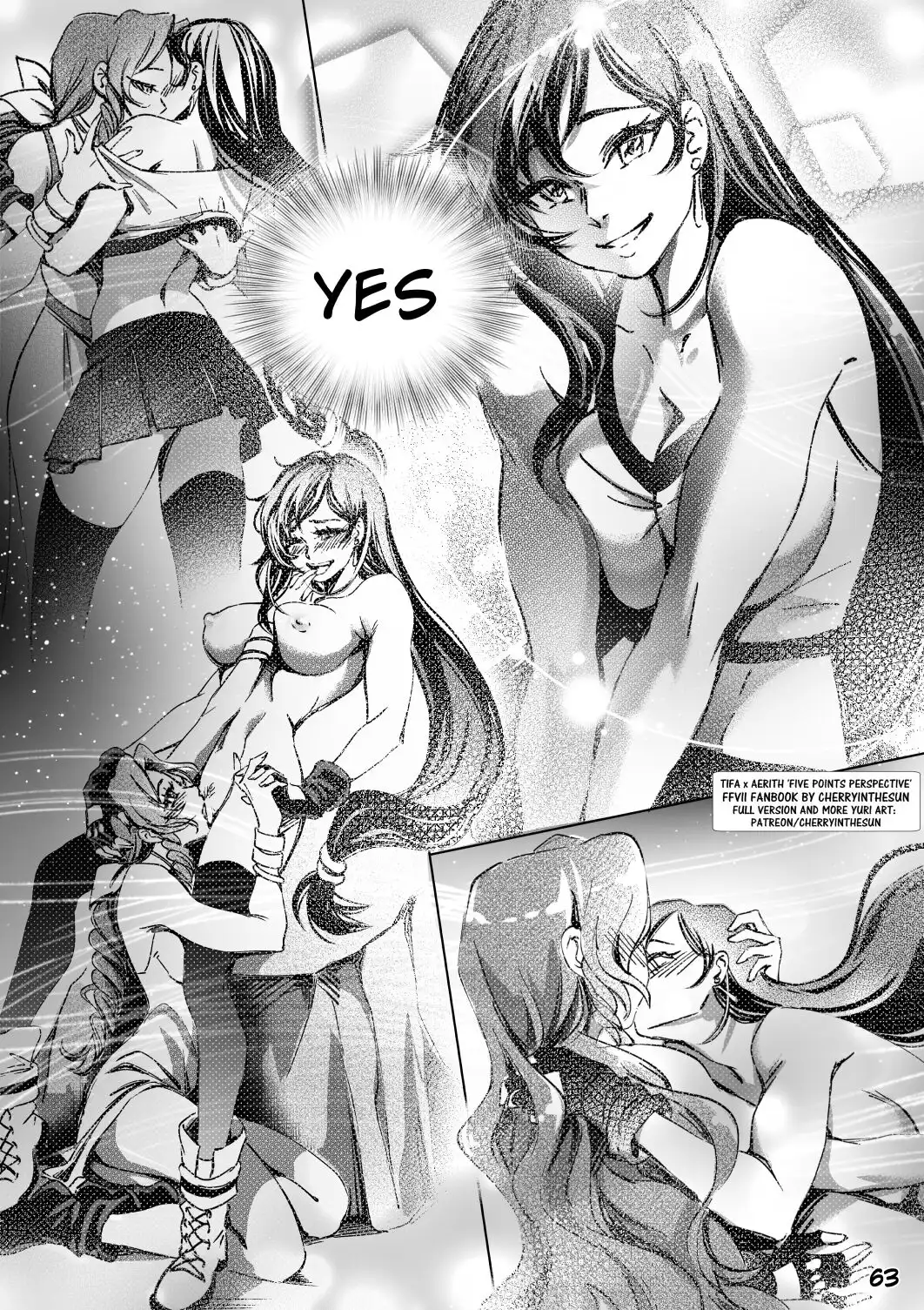 Tifa x Aerith: Five Point Perspective – CherryInTheSun [photo 60] - MangaPorn
