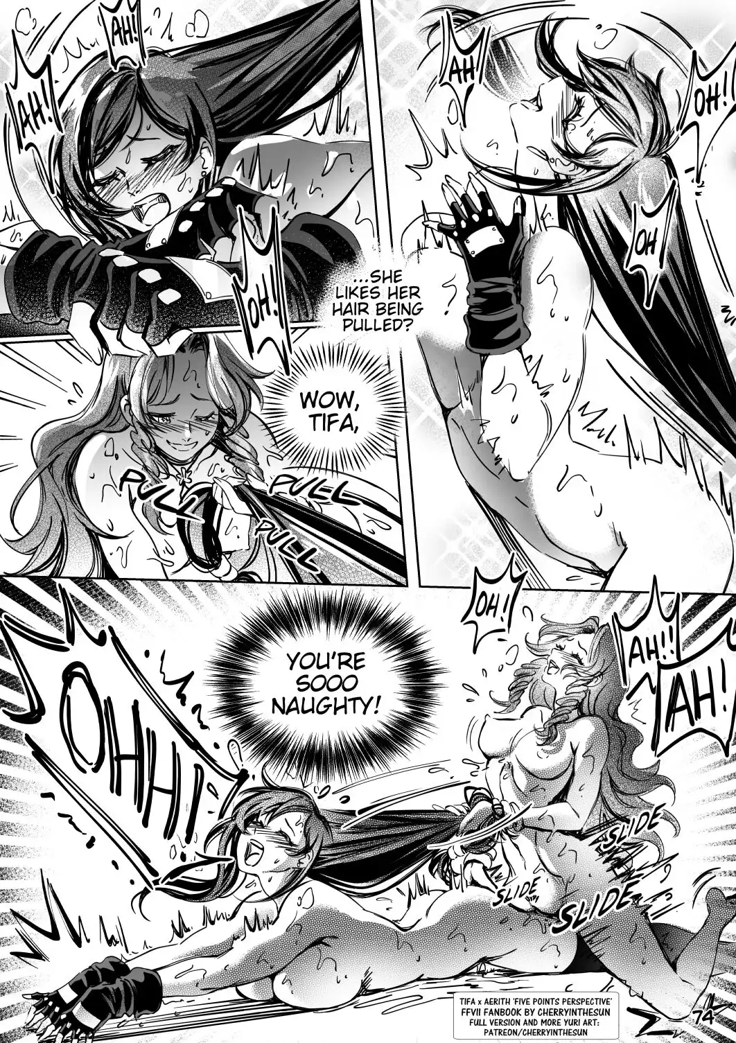 Tifa x Aerith: Five Point Perspective – CherryInTheSun [photo 71] - MangaPorn