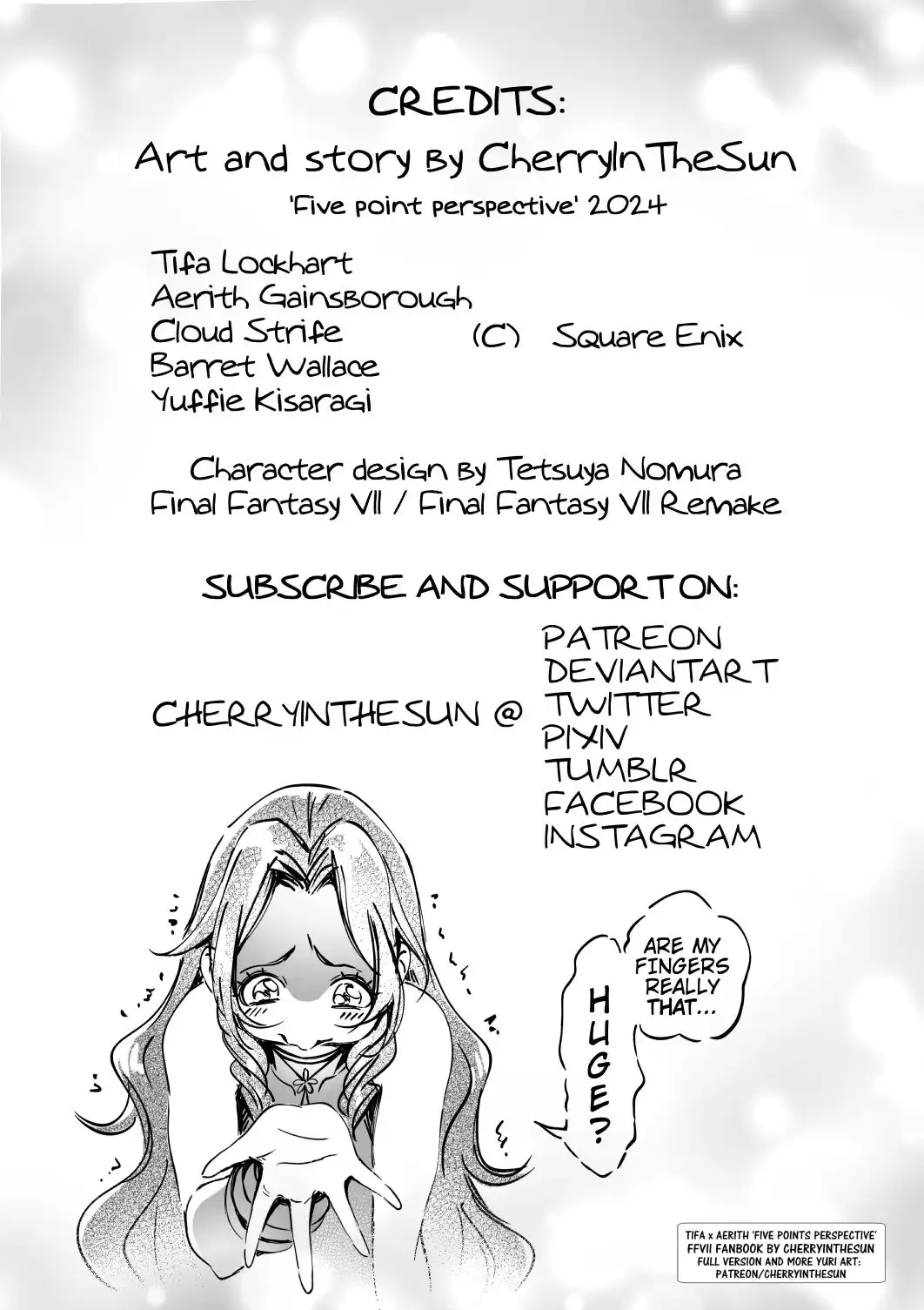 Tifa x Aerith: Five Point Perspective – CherryInTheSun [photo 78] - MangaPorn