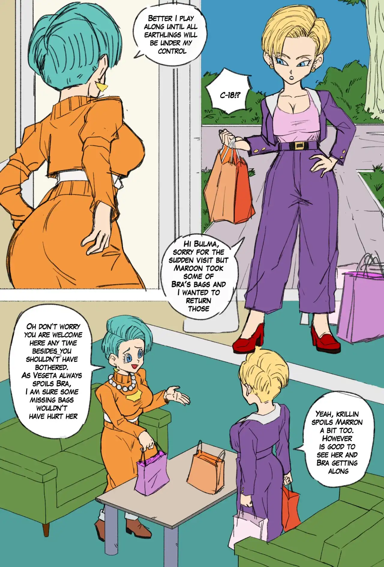 C-18’s Visit – AxlexCima [photo 3] - MangaPorn