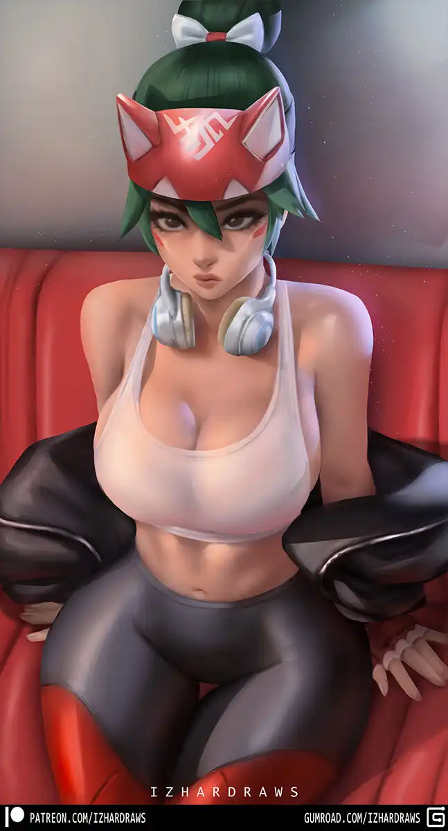 Kiriko Chillin – IzharDraws [photo 3] - MangaPorn