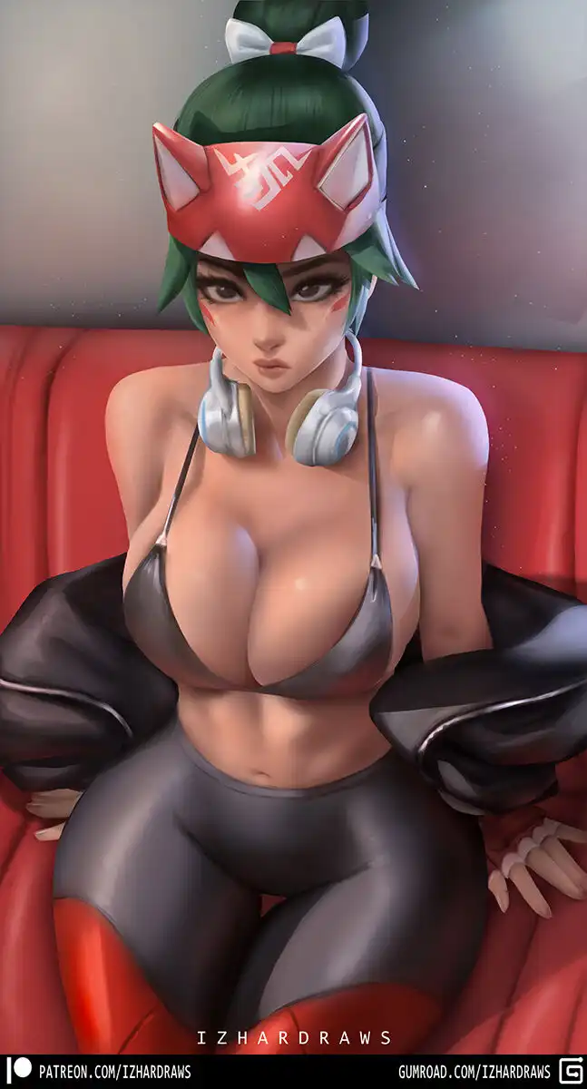 Kiriko Chillin – IzharDraws [photo 5] - MangaPorn