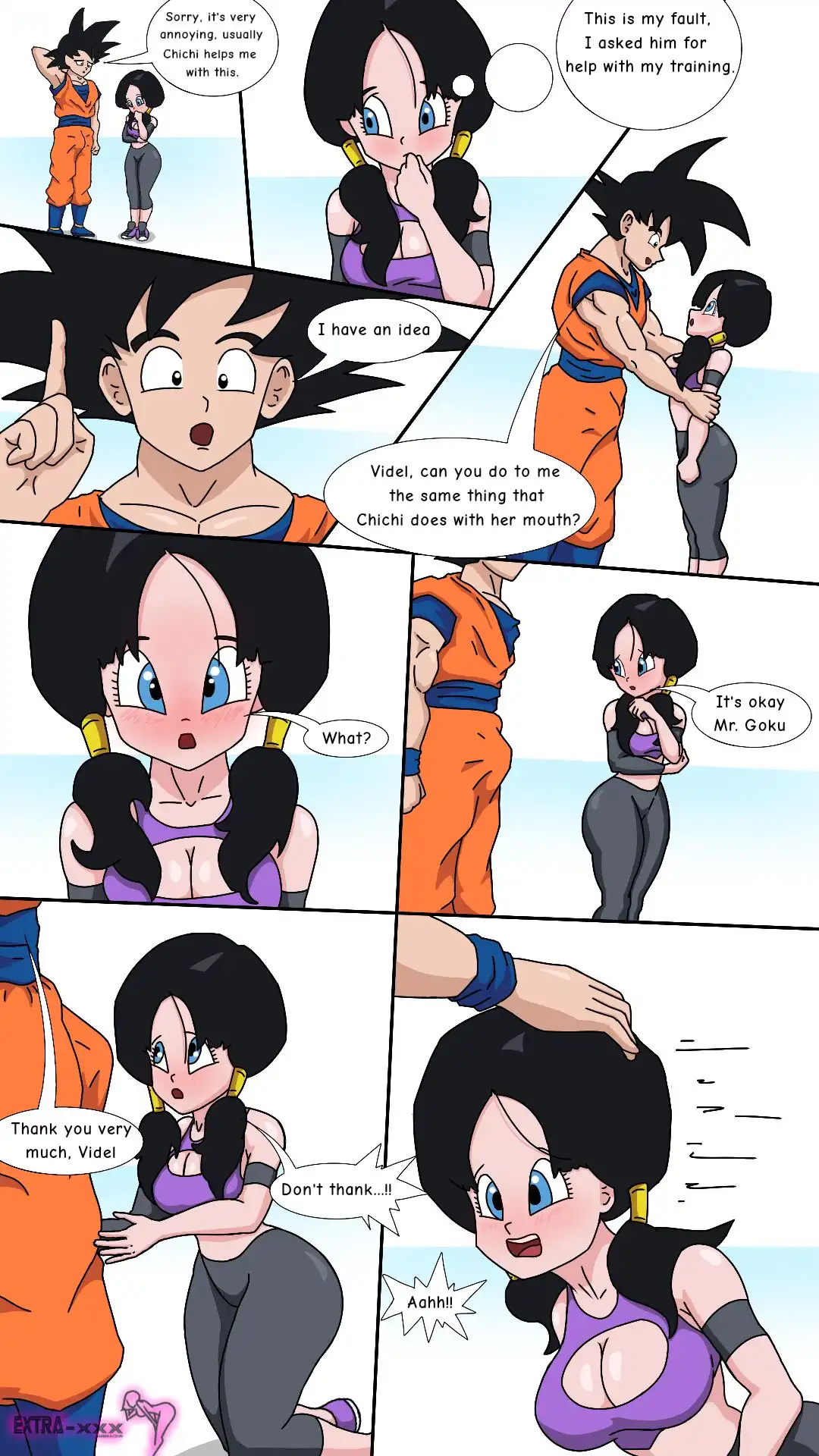 Videl x Goku – Extranimacion [photo 4] - MangaPorn