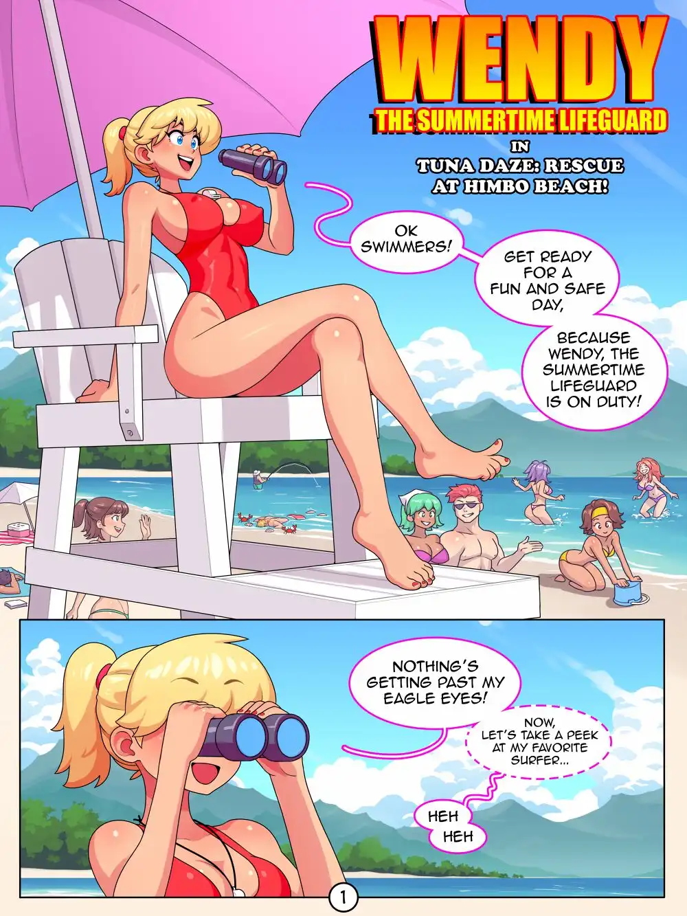 Wendy the Summertime Lifeguard – RoninDude [photo 1] - MangaPorn