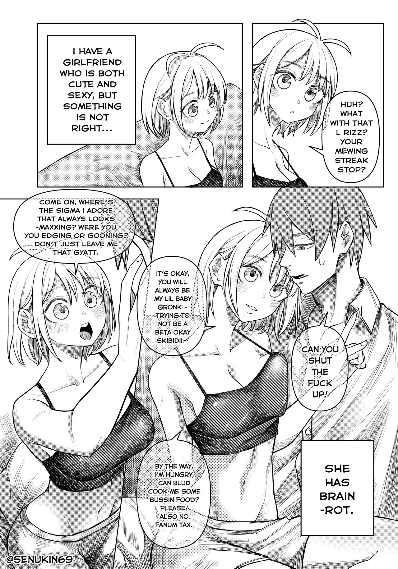 How to Train your Brainrot Girlfriend – Senukin x Glutamat [photo 2] - MangaPorn