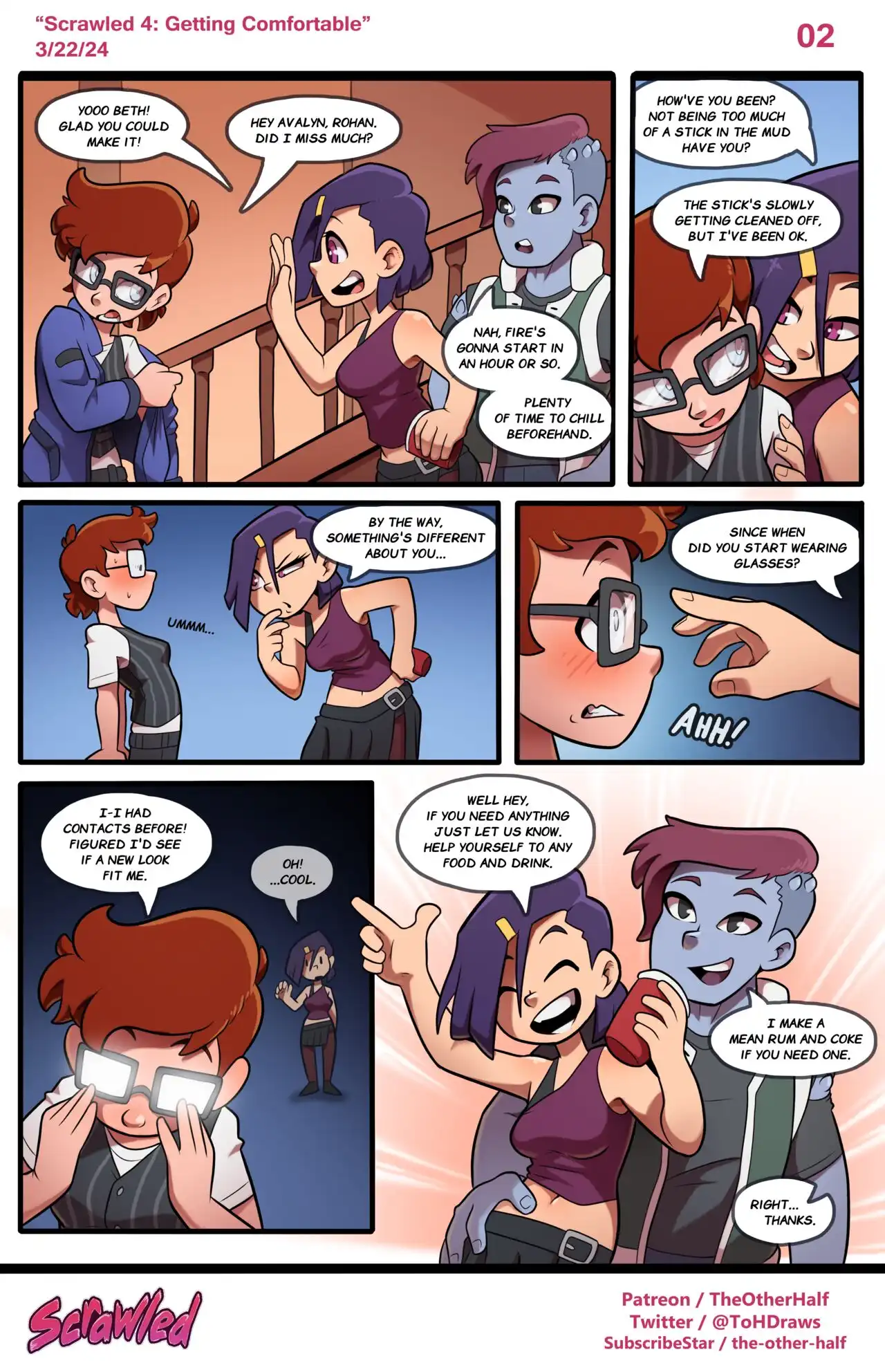 Scrawled: Getting Comfortable – TheOtherHalf [photo 2] - MangaPorn