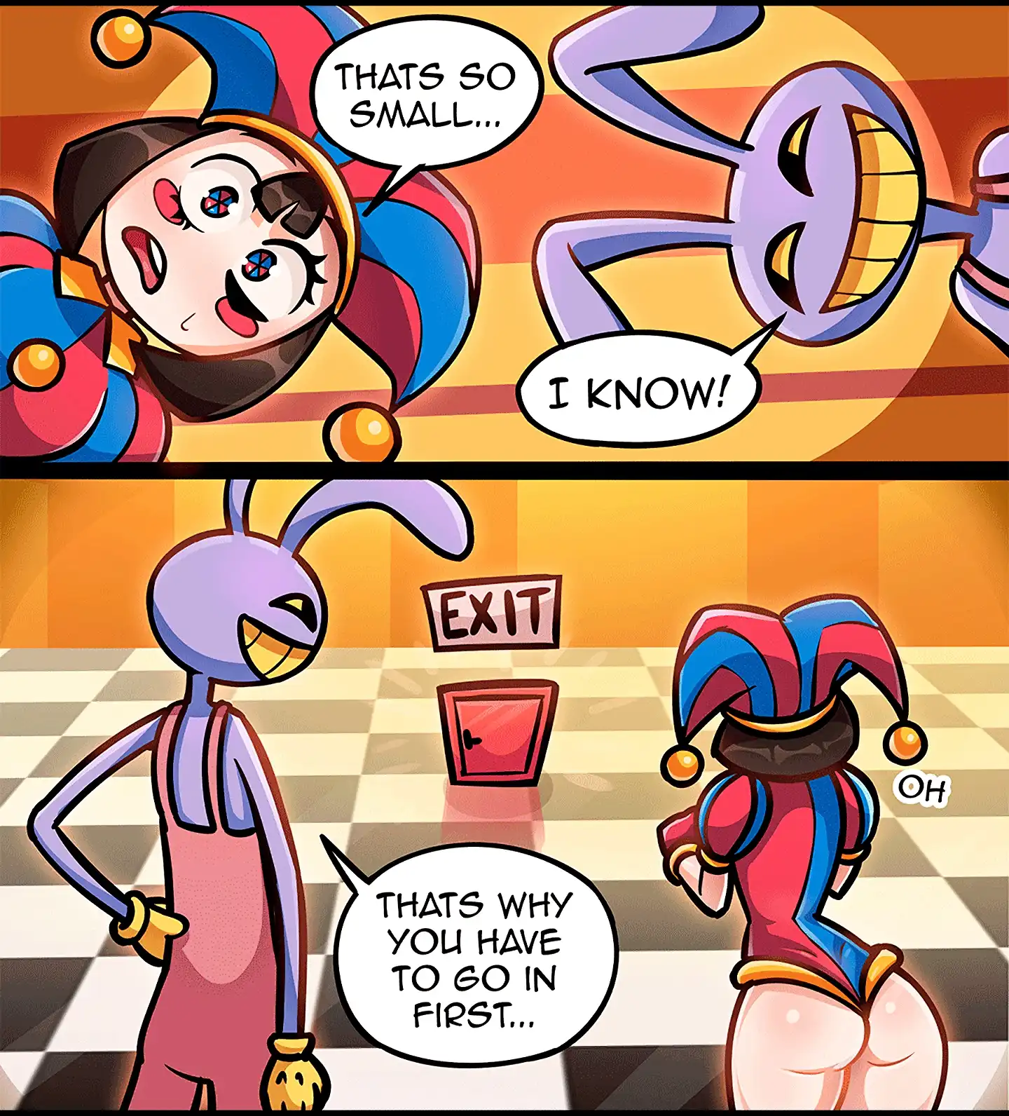 Pomni Found The Wrong Exit Door – Aleksey Gutierrez [photo 3] - MangaPorn