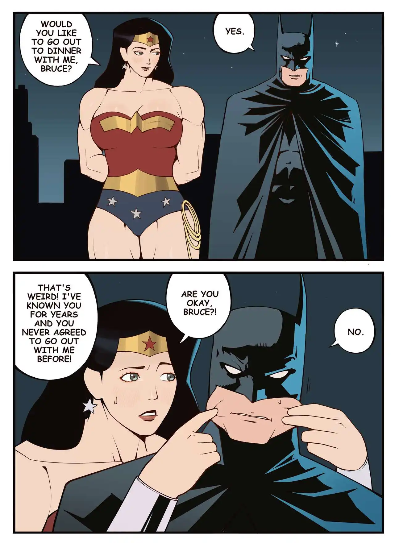 Batman x Wonder Woman – Bonny [photo 1] - MangaPorn