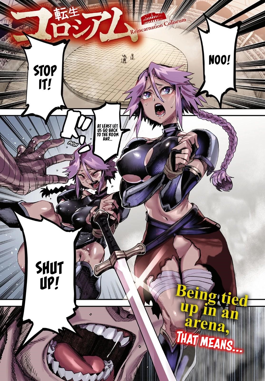 Reincarnation Colosseum – Using The Weakest Skills In Order To Defeat The Strongest Women And Create A Slave Harem - Chapter 1 [photo 2] - MangaPorn