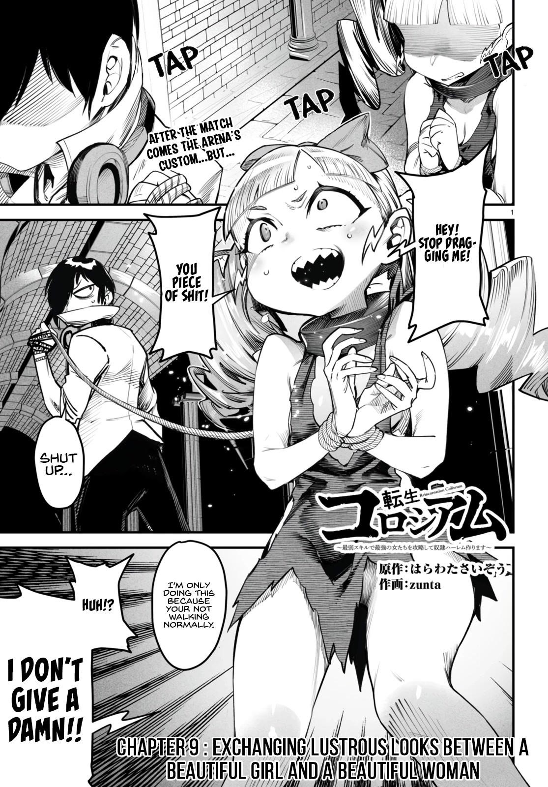Reincarnation Colosseum – Using The Weakest Skills In Order To Defeat The Strongest Women And Create A Slave Harem - Chapter 9 [photo 1] - MangaPorn
