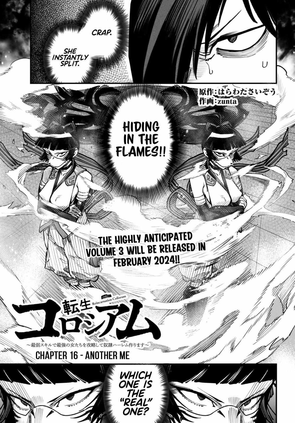 Reincarnation Colosseum – Using The Weakest Skills In Order To Defeat The Strongest Women And Create A Slave Harem - Chapter 16 [photo 1] - MangaPorn