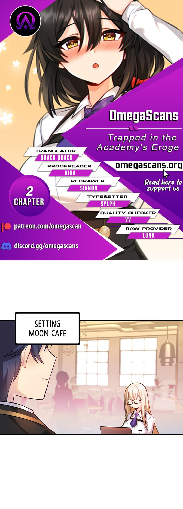 Trapped in the Academy’s Eroge - Chapter 2 [photo 1] - MangaPorn