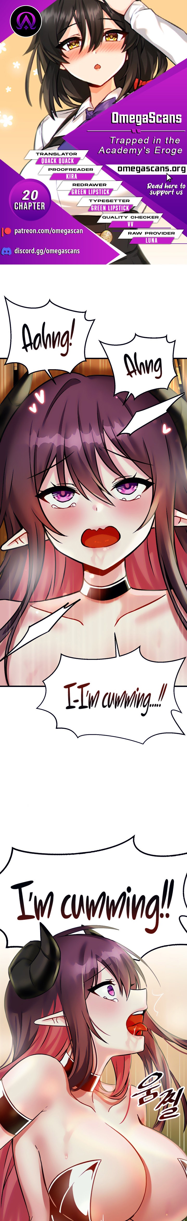 Trapped in the Academy’s Eroge - Chapter 20 [photo 1] - MangaPorn