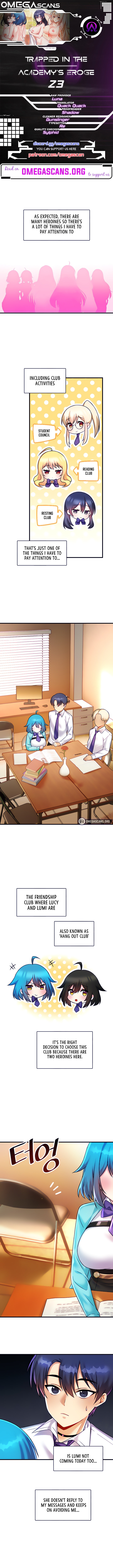 Trapped in the Academy’s Eroge - Chapter 23 [photo 1] - MangaPorn
