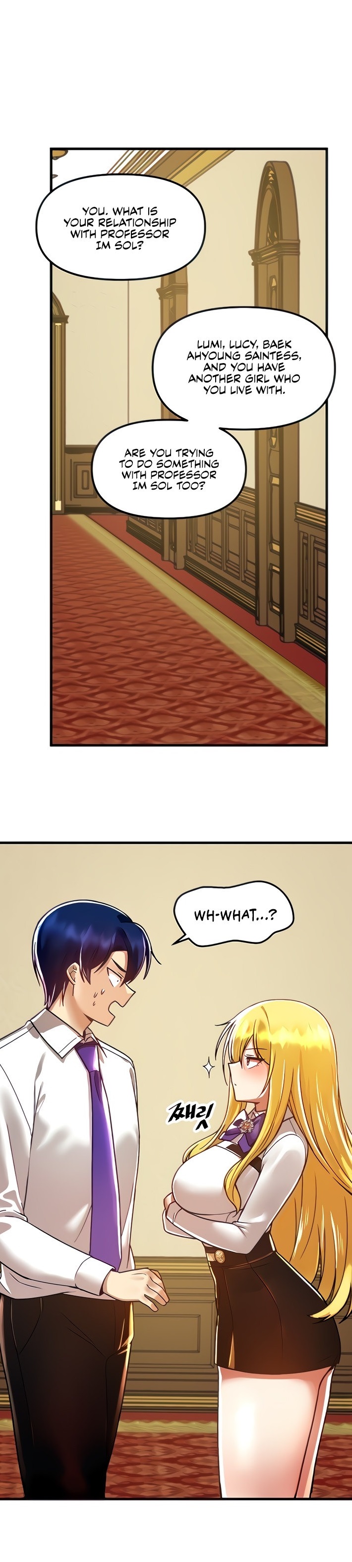 Trapped in the Academy’s Eroge - Chapter 46 [photo 1] - MangaPorn