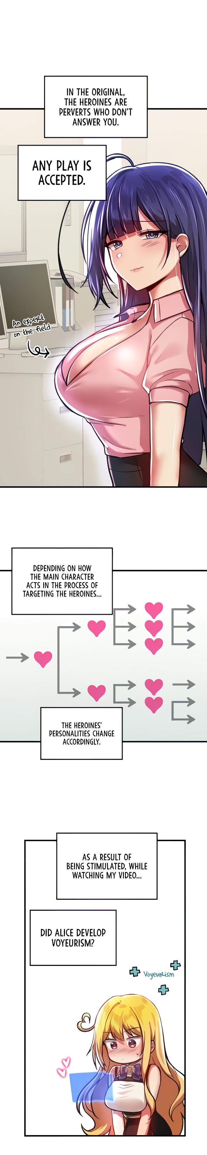 Trapped in the Academy’s Eroge - Chapter 62 [photo 15] - MangaPorn